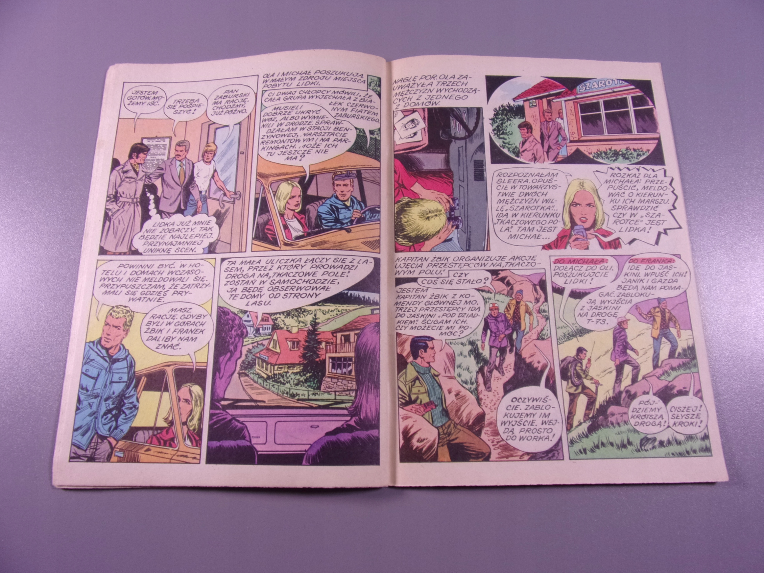 KAPITAN ŻBIK - JASKINIA ZBÓJCÓW 1981 r. wyd. II