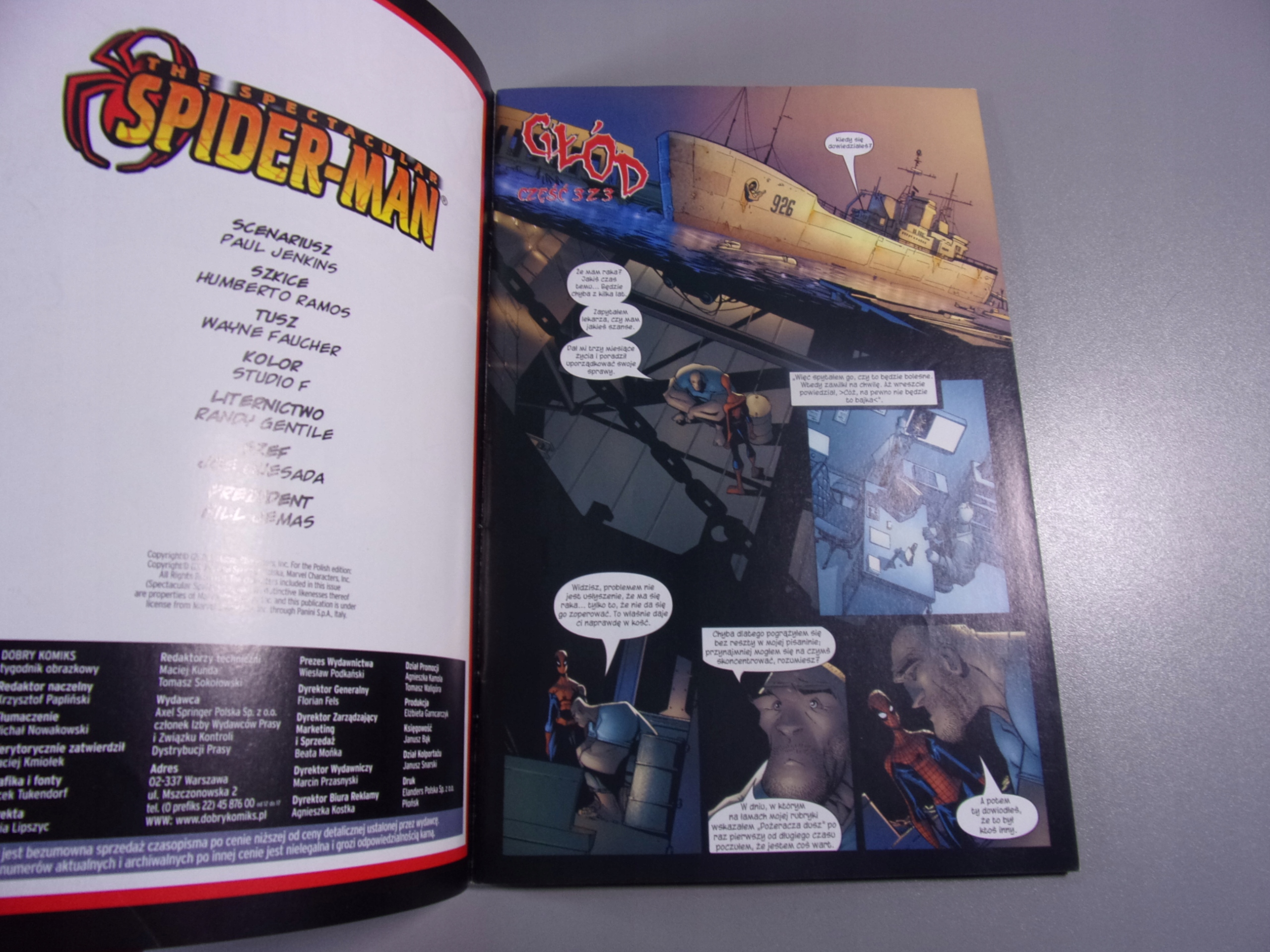 THE SPECTACULAR SPIDER-MAN 3/5 - DK 14/2004