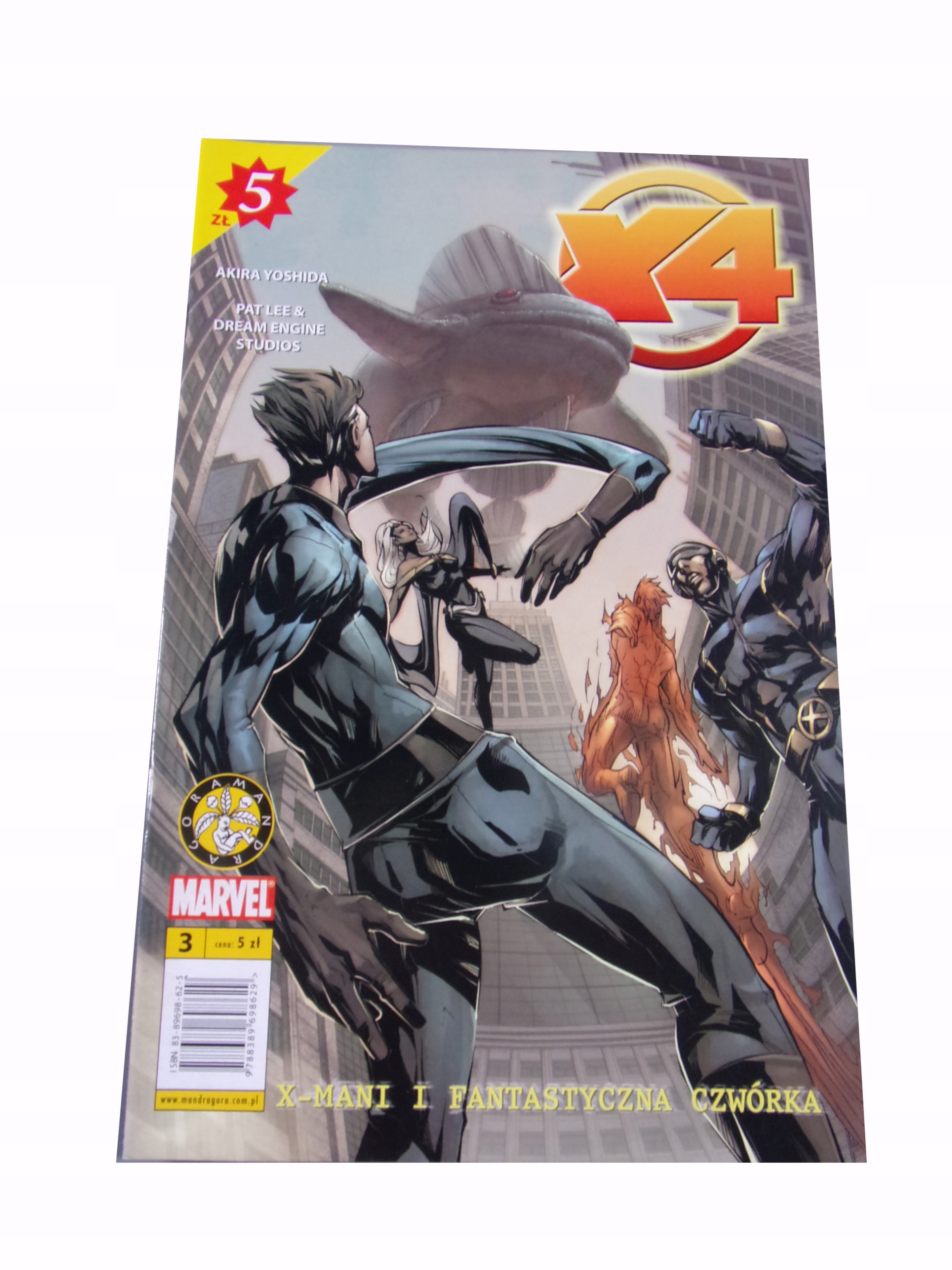 X-MANI i FANTASTYCZNA CZWÓRKA X4 #3 2005 r. MANDRAGORA