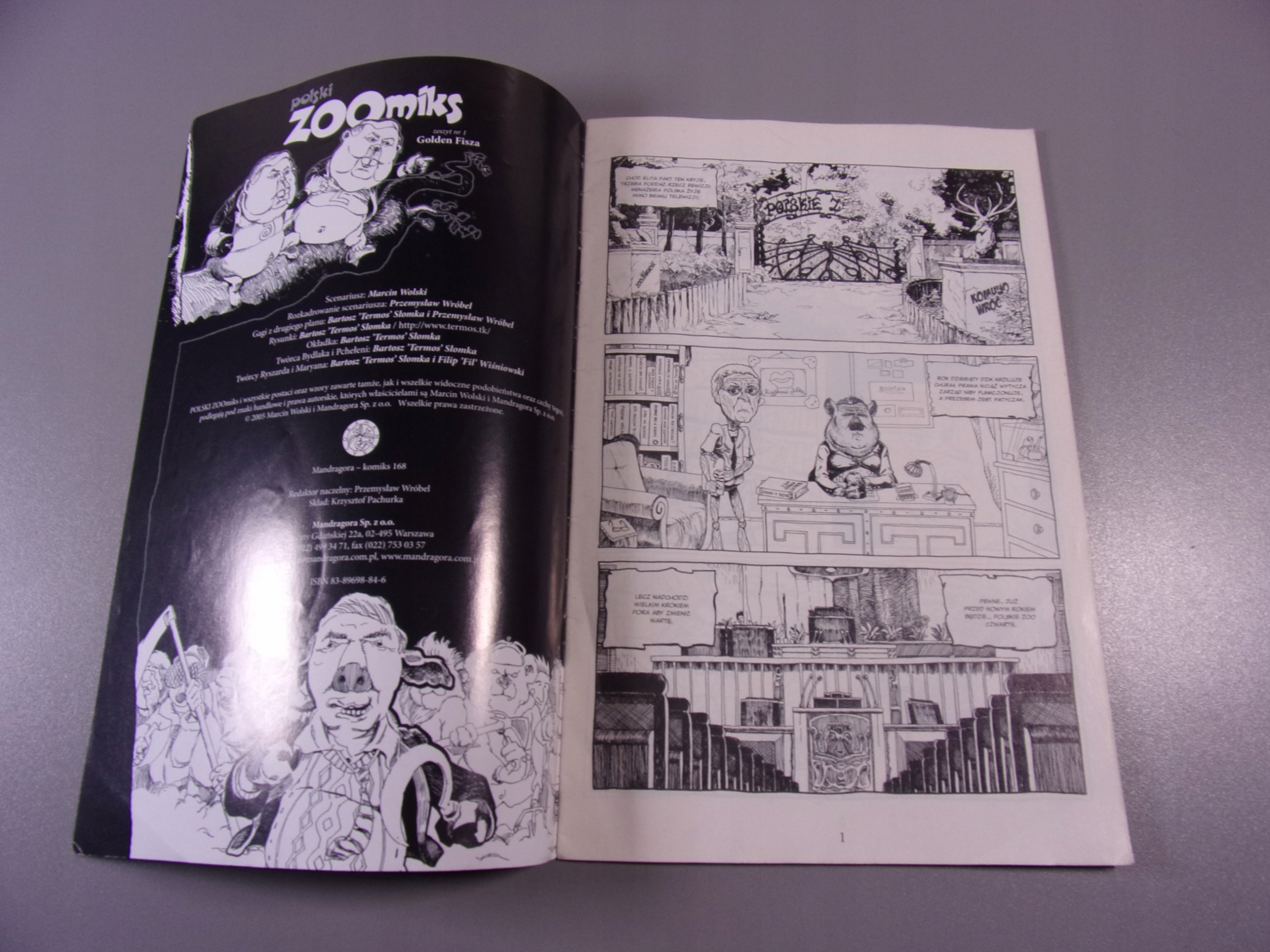 POLSKI ZOOMIKS 2005 r. MANDRAGORA