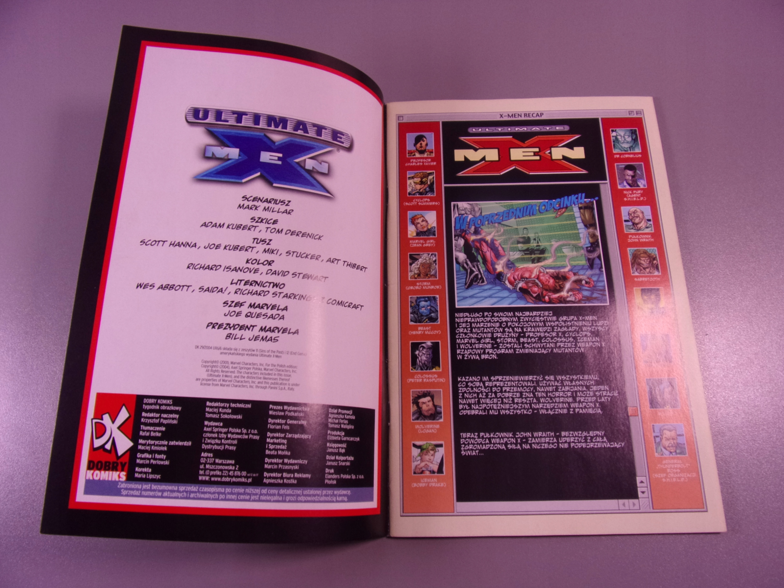 ULTIMATE X-MEN 6/6 - DK 29/2004