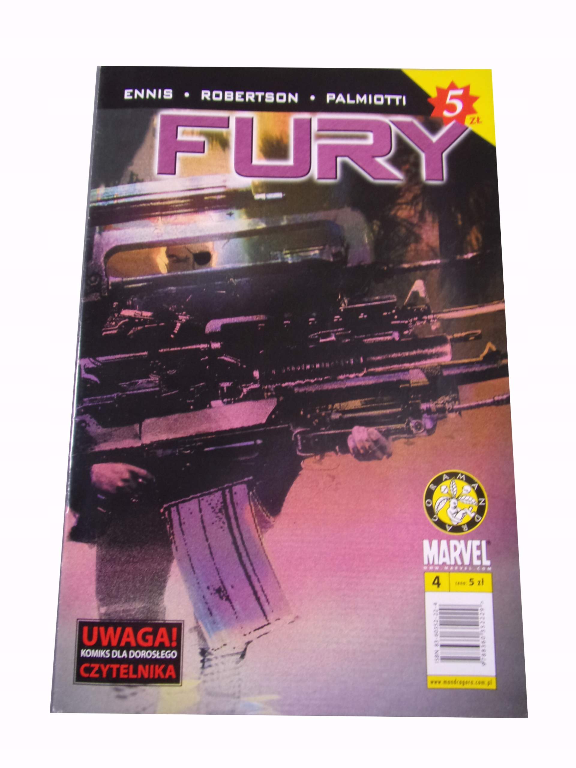 FURY #4 2006 r. MANDRAGORA