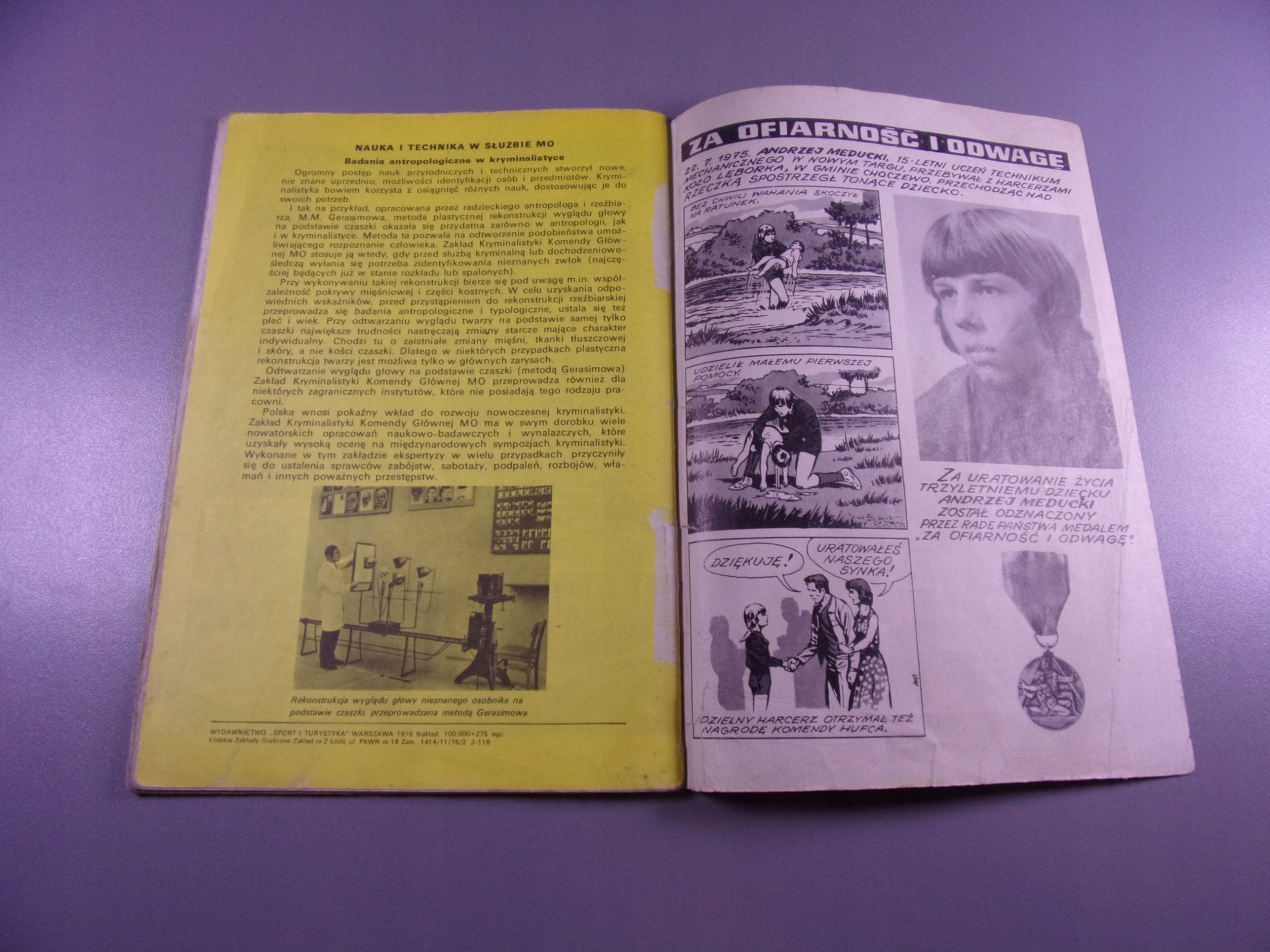 ŻBIK - JASKINIA ZBÓJCÓW wyd. I 1976 r.