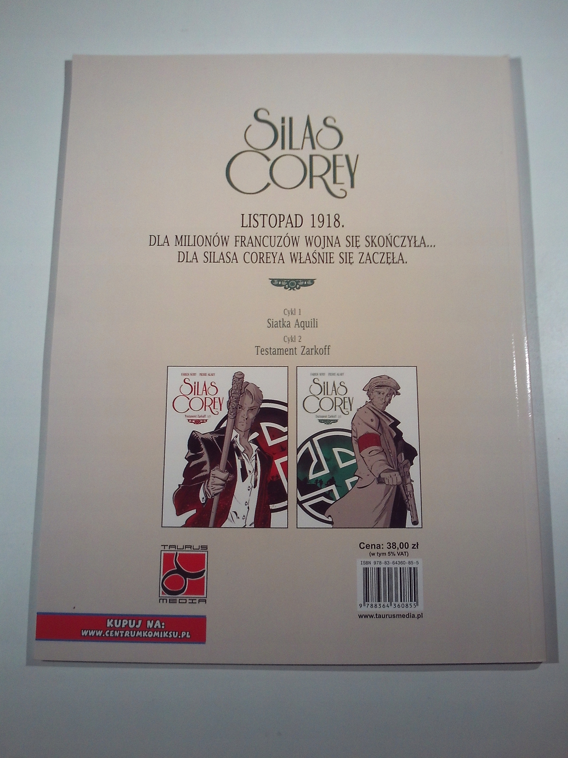 SILAS COREY TESTAMENT ZARKOFF 2/2 2016 r.