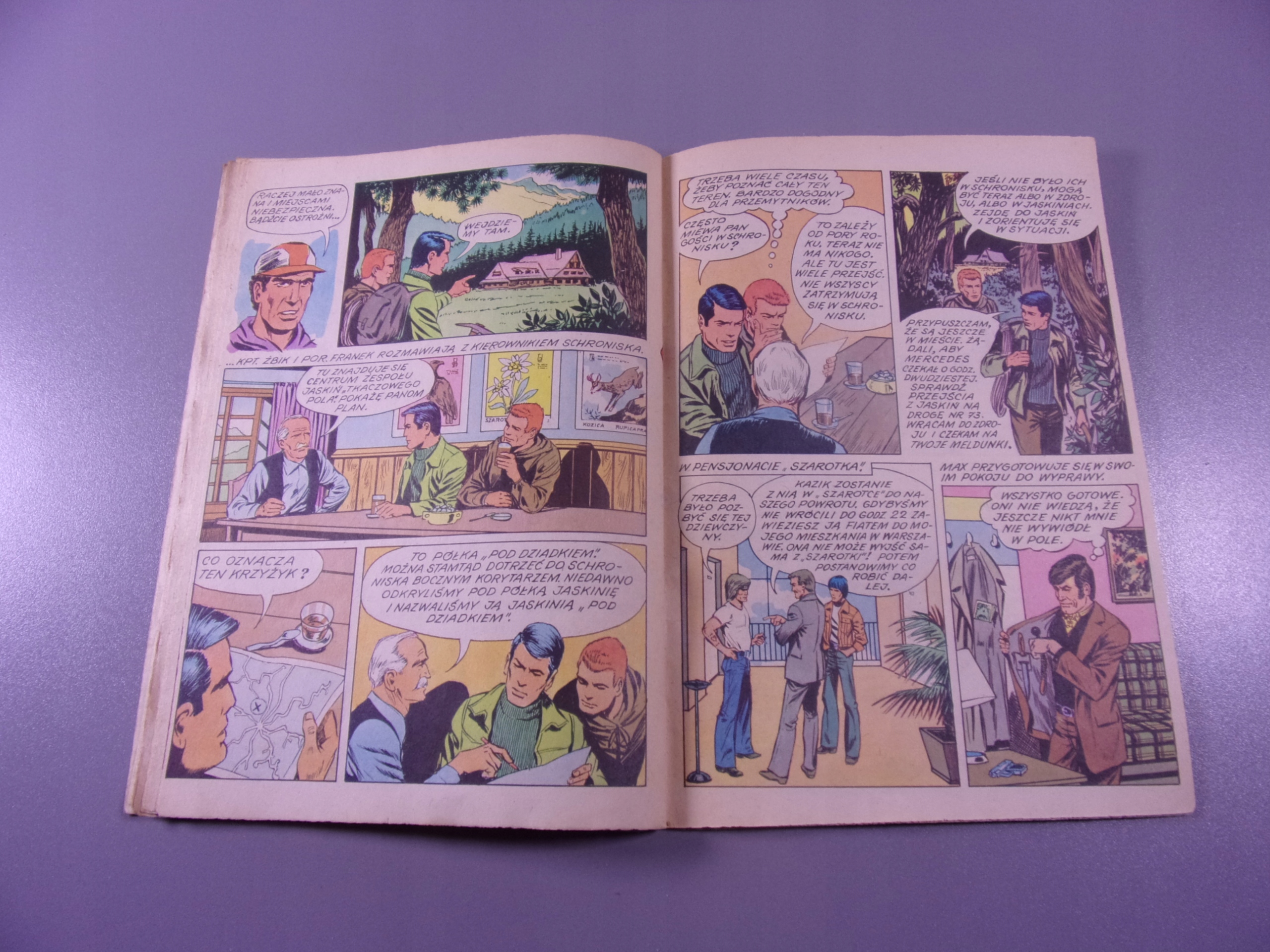 KAPITAN ŻBIK JASKINIA ZBÓJCÓW wyd. II 1981 r.