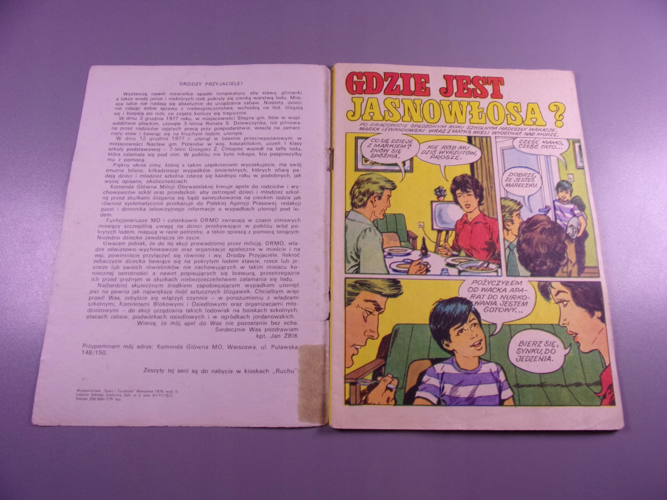 ŻBIK - GDZIE JEST JASNOWŁOSA? 1978 r.