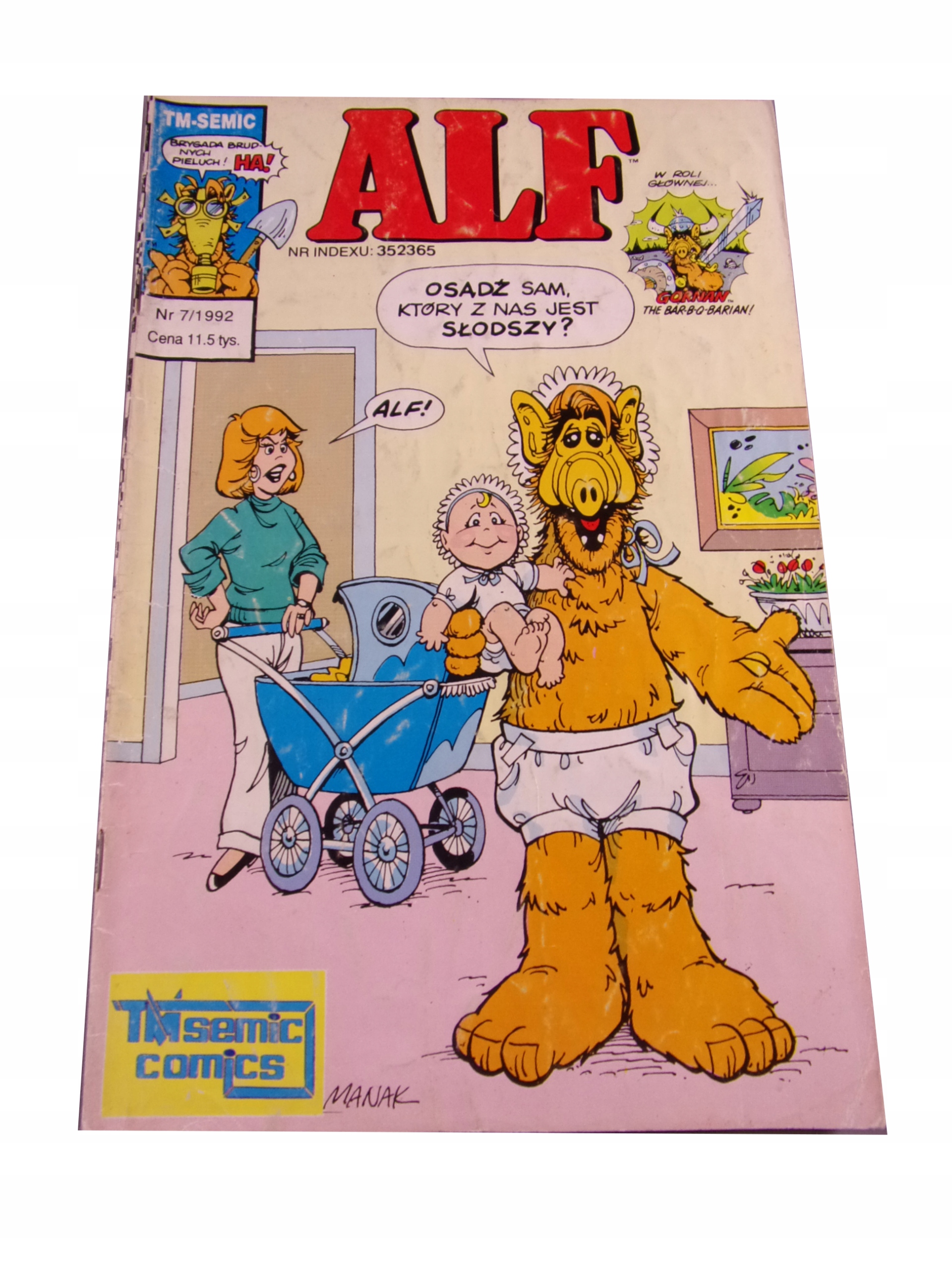 ALF 7/1992 TM-Semic