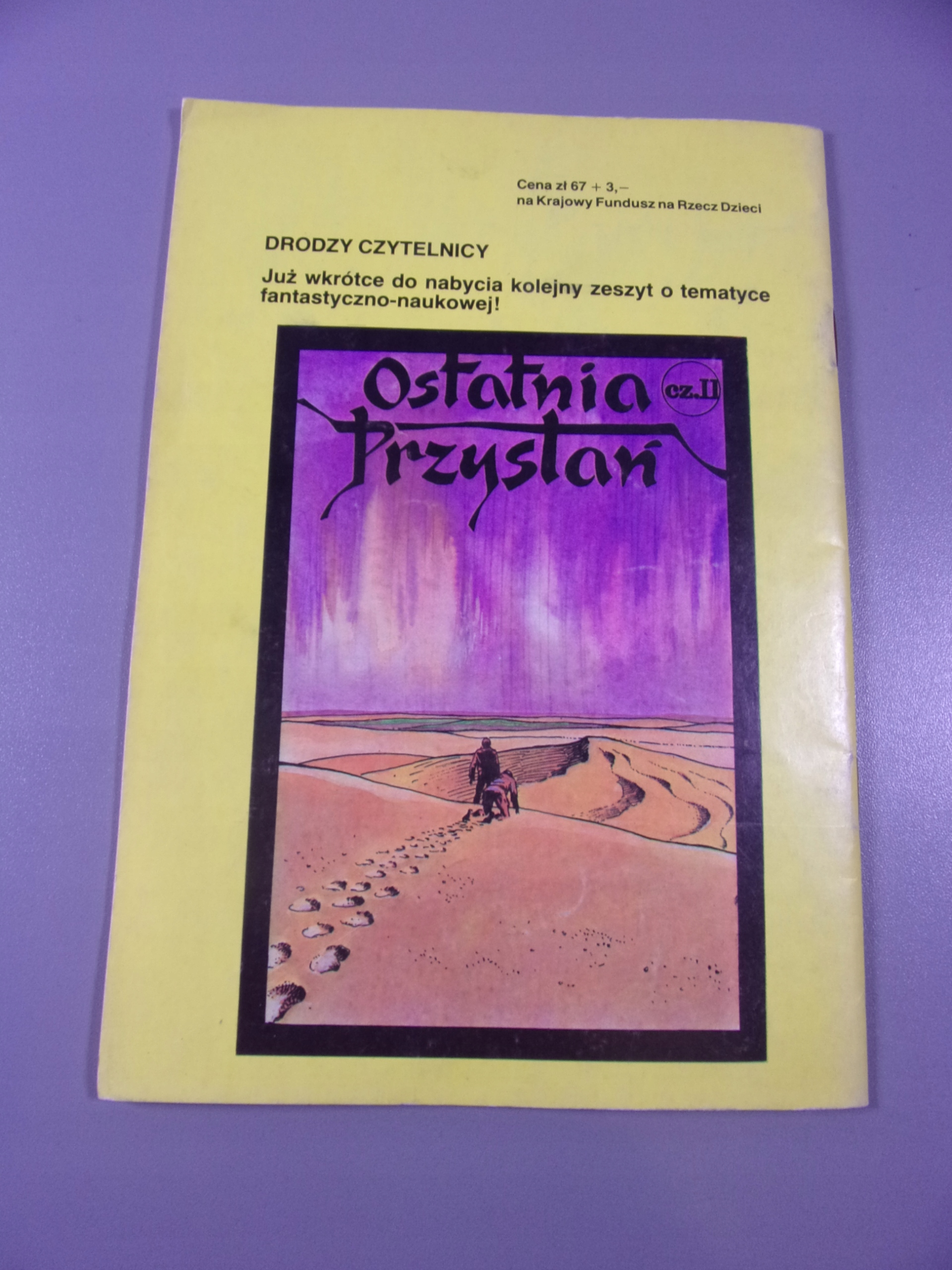 OSTATNIA PRZYSTAŃ cz. I 1986 r. wyd. I