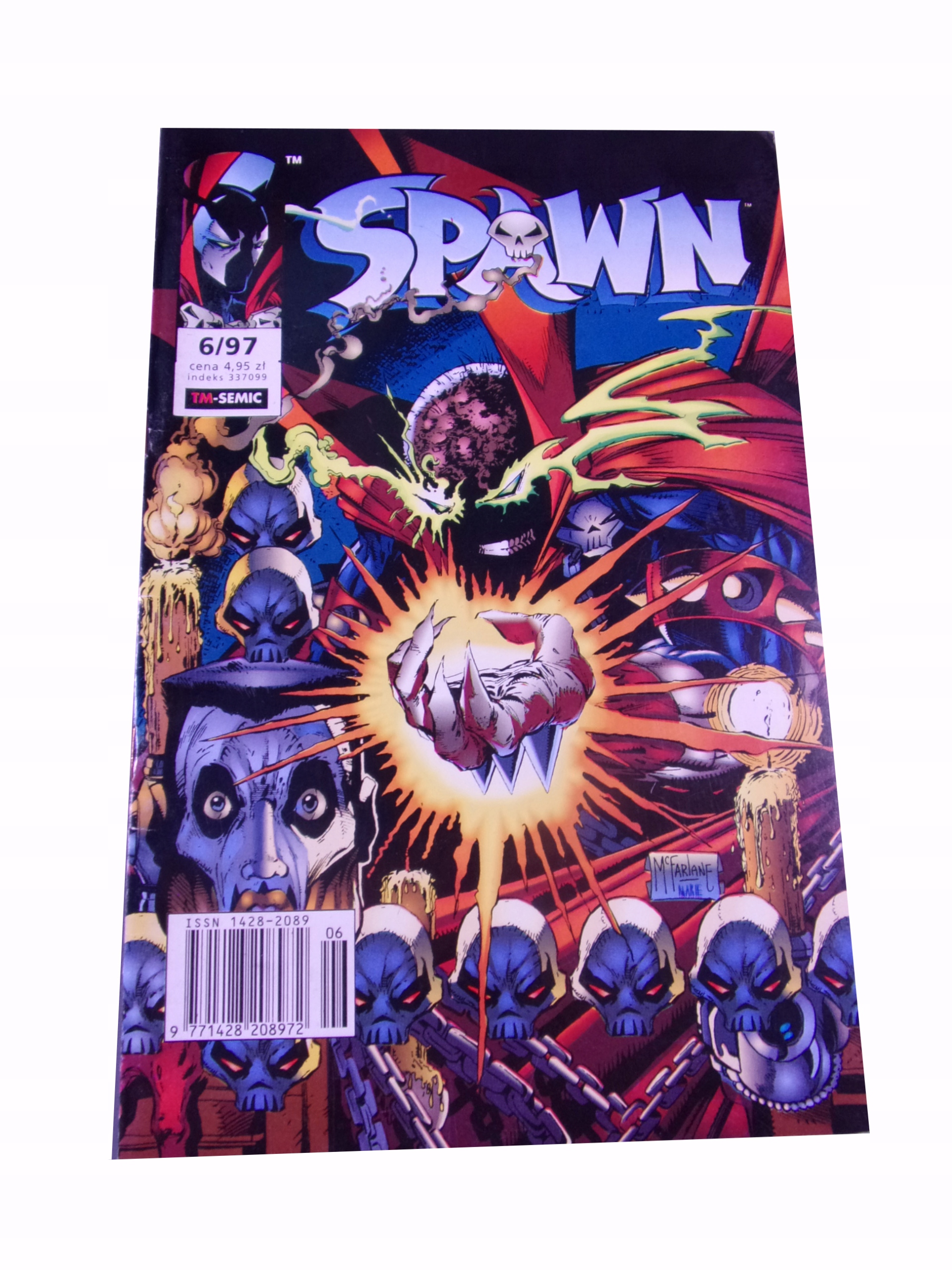 SPAWN #6 6/97 TM-Semic