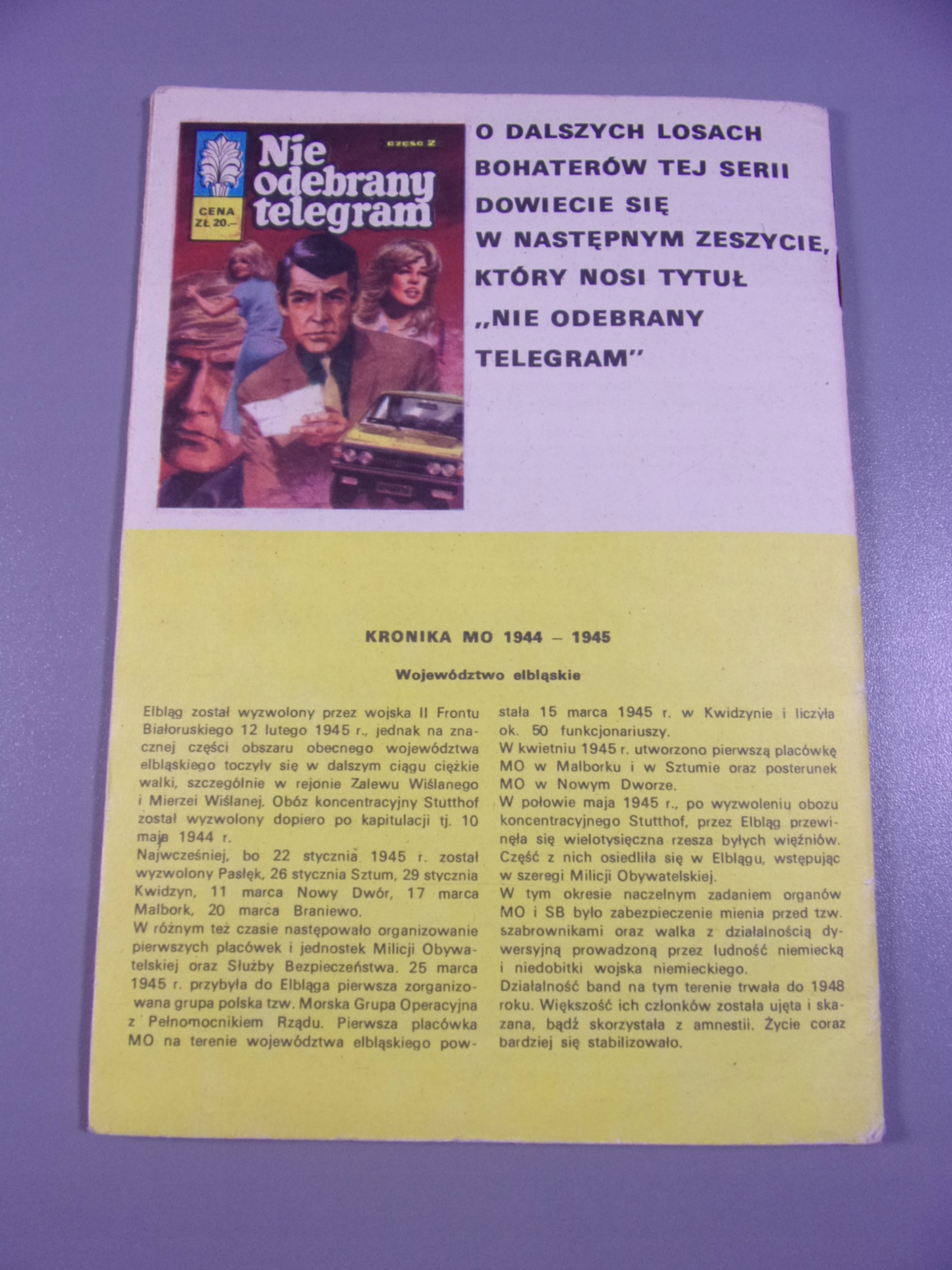 KAPITAN ŻBIK ST. MARIA WYCHODZI W MORZE wydanie I 1982 r.