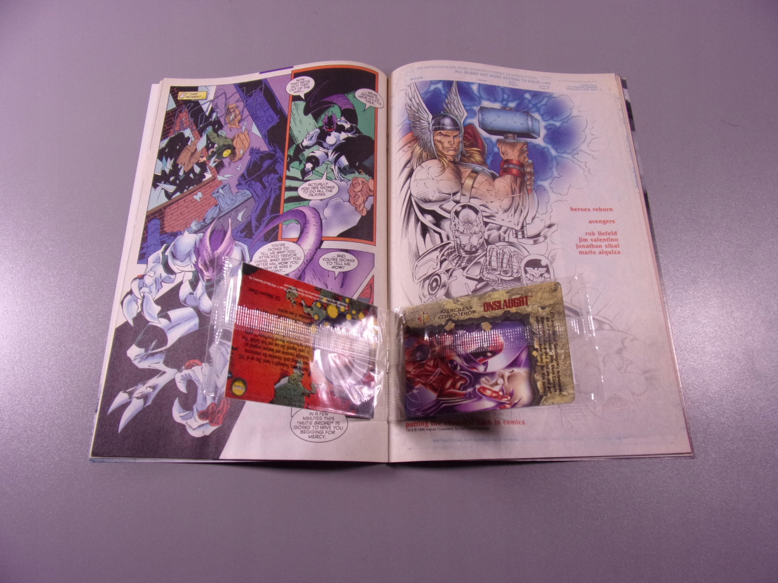 X-MEN X-FACTOR nr 127 10/1996 + karty, wydanie anglojęzyczne