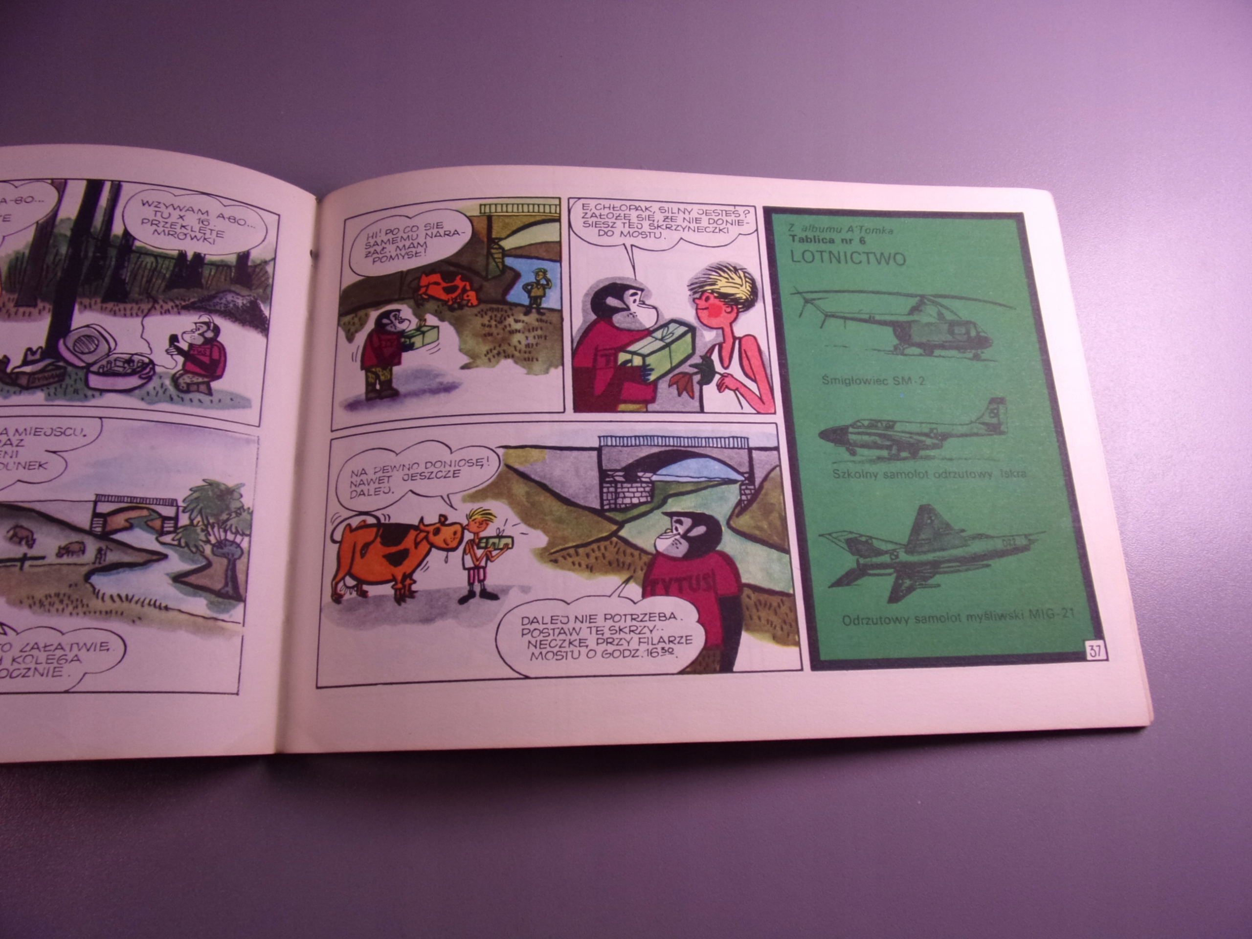 TYTUS, ROMEK i A'TOMEK księga IV wydanie I 1969 r.