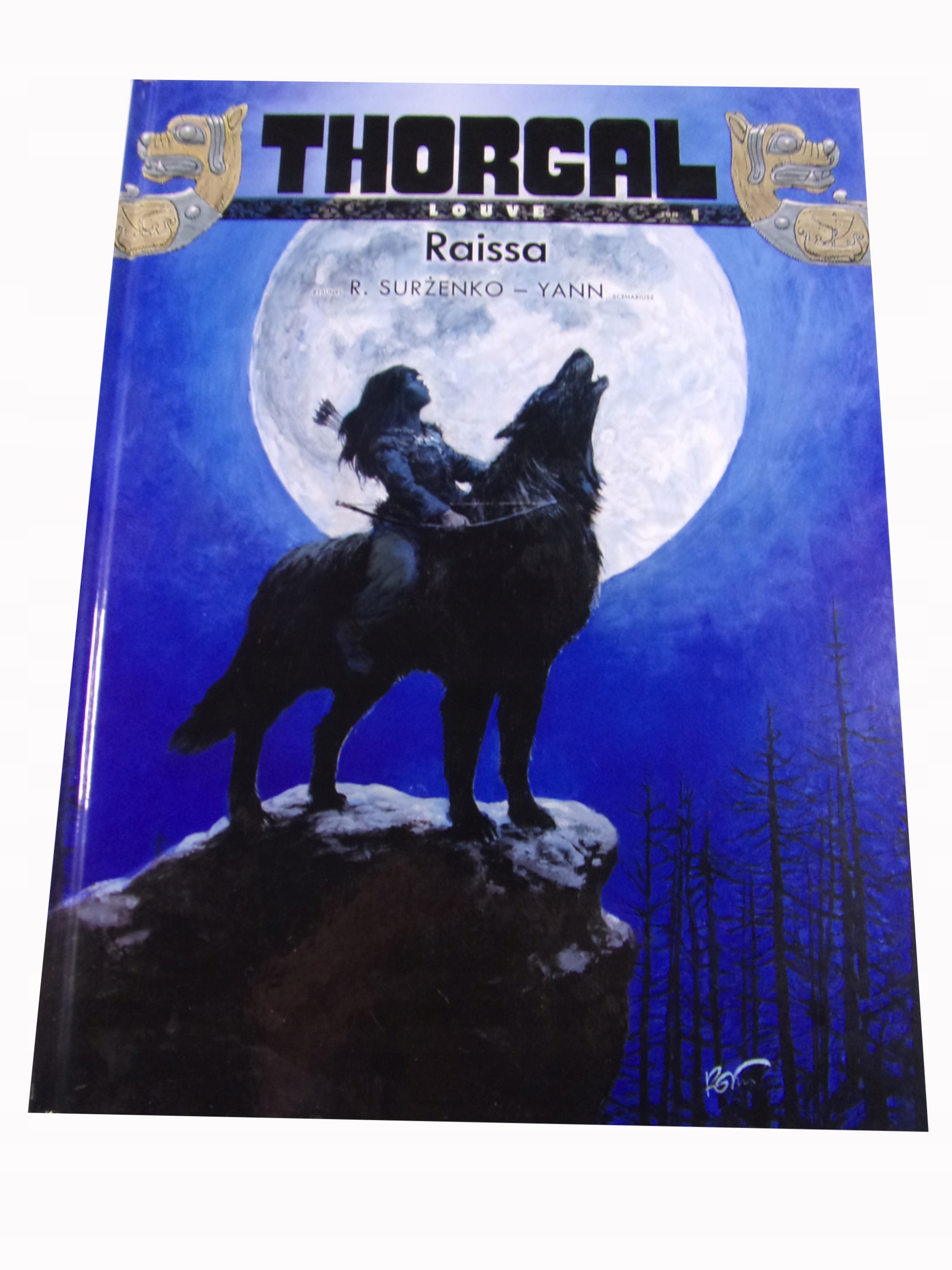 THORGAL LOUVE 1. RAISSA 2018 r. twarda okładka