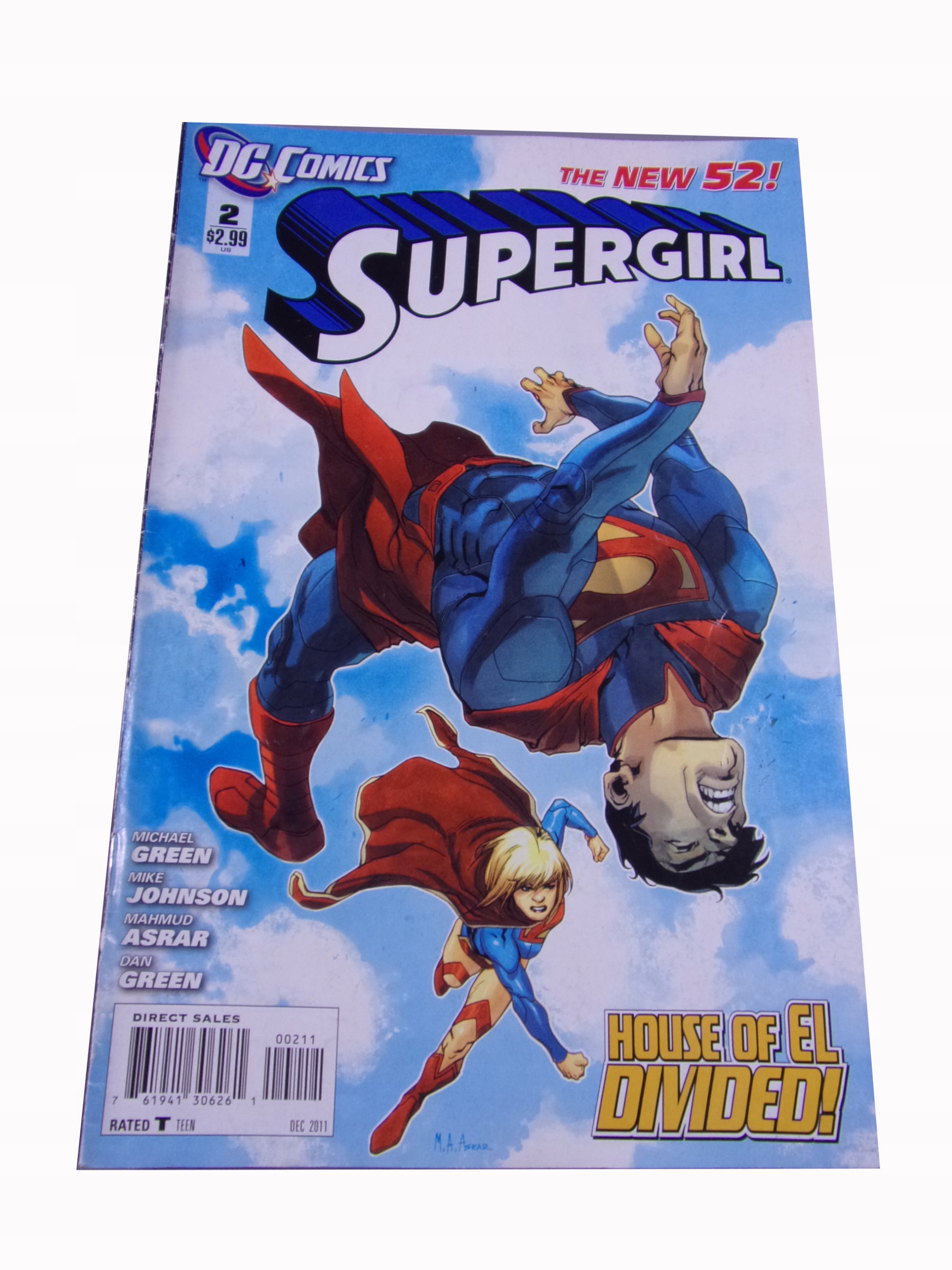 SUPERGIRL #2 2011 r. - wyd. anglojęzyczne