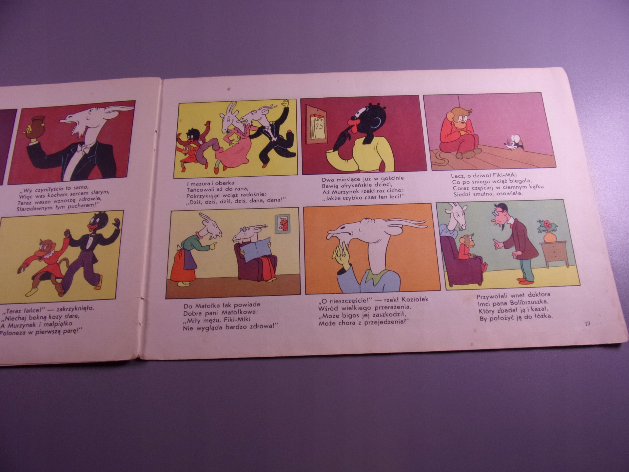 NA NIC PŁACZE NA NIC KRZYKI ... FIKI - MIKI 1960 r