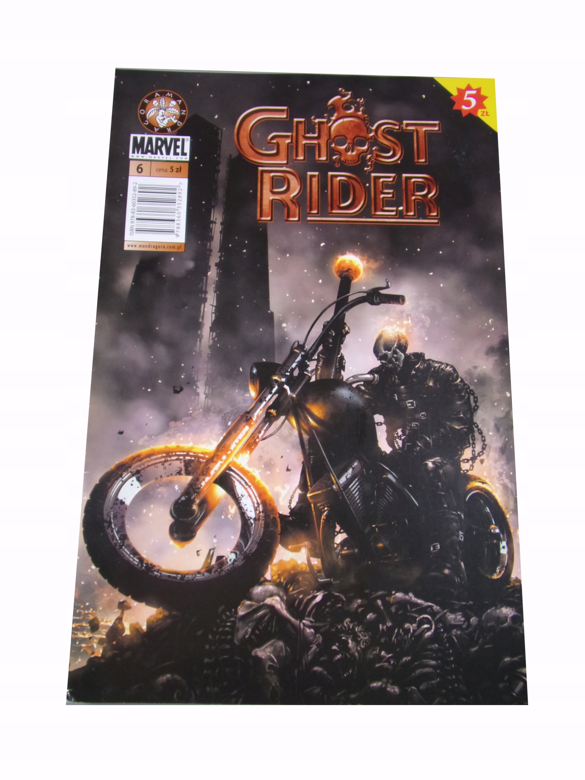 GHOST RIDER #6 2007 r. MANDRAGORA