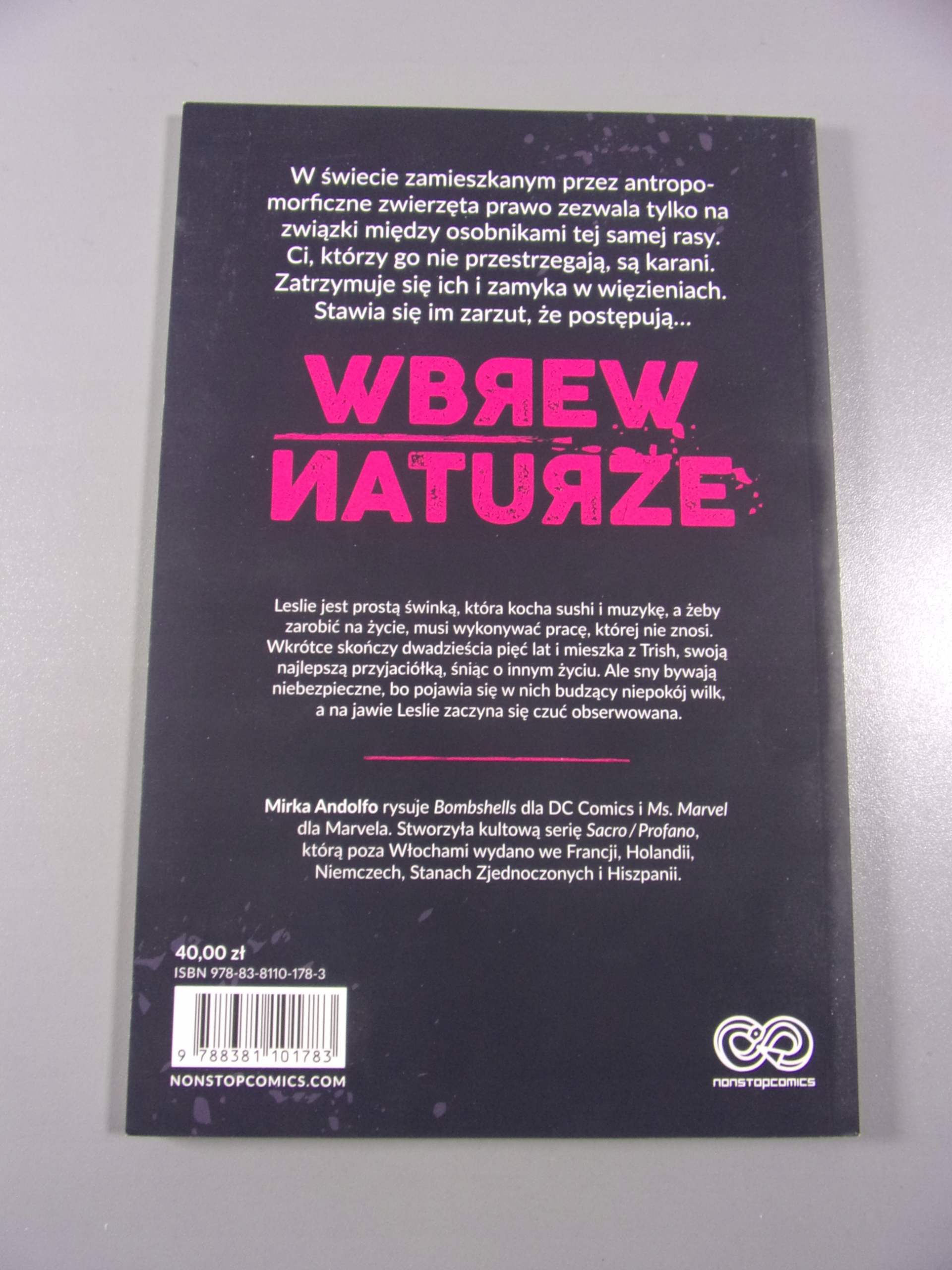 WBREW NATURZE 1. PRZEBUDZENIE wyd. I 2017 r.