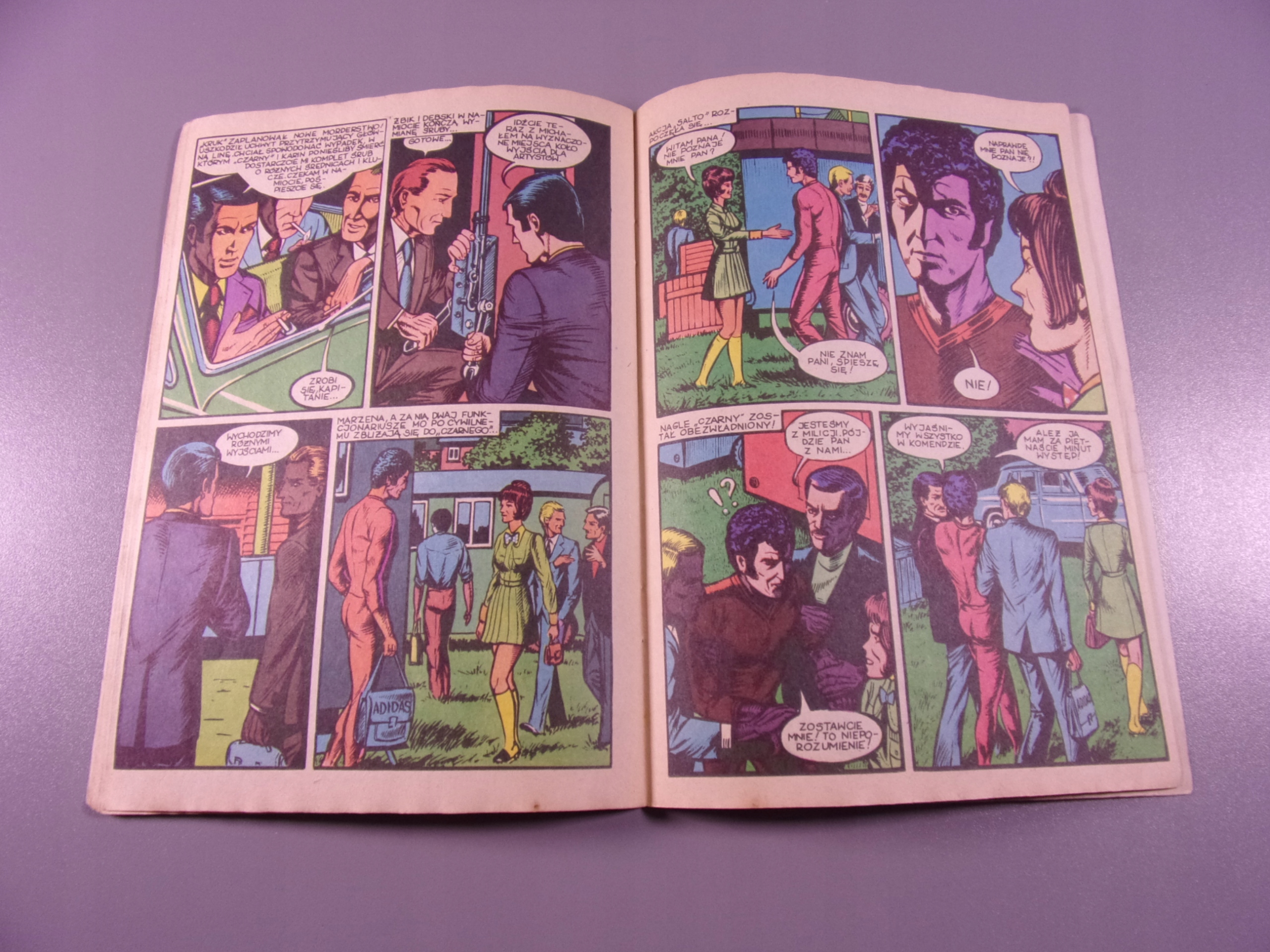 KAPITAN ŻBIK - SALTO ŚMIERCI wydanie II 1982 r.