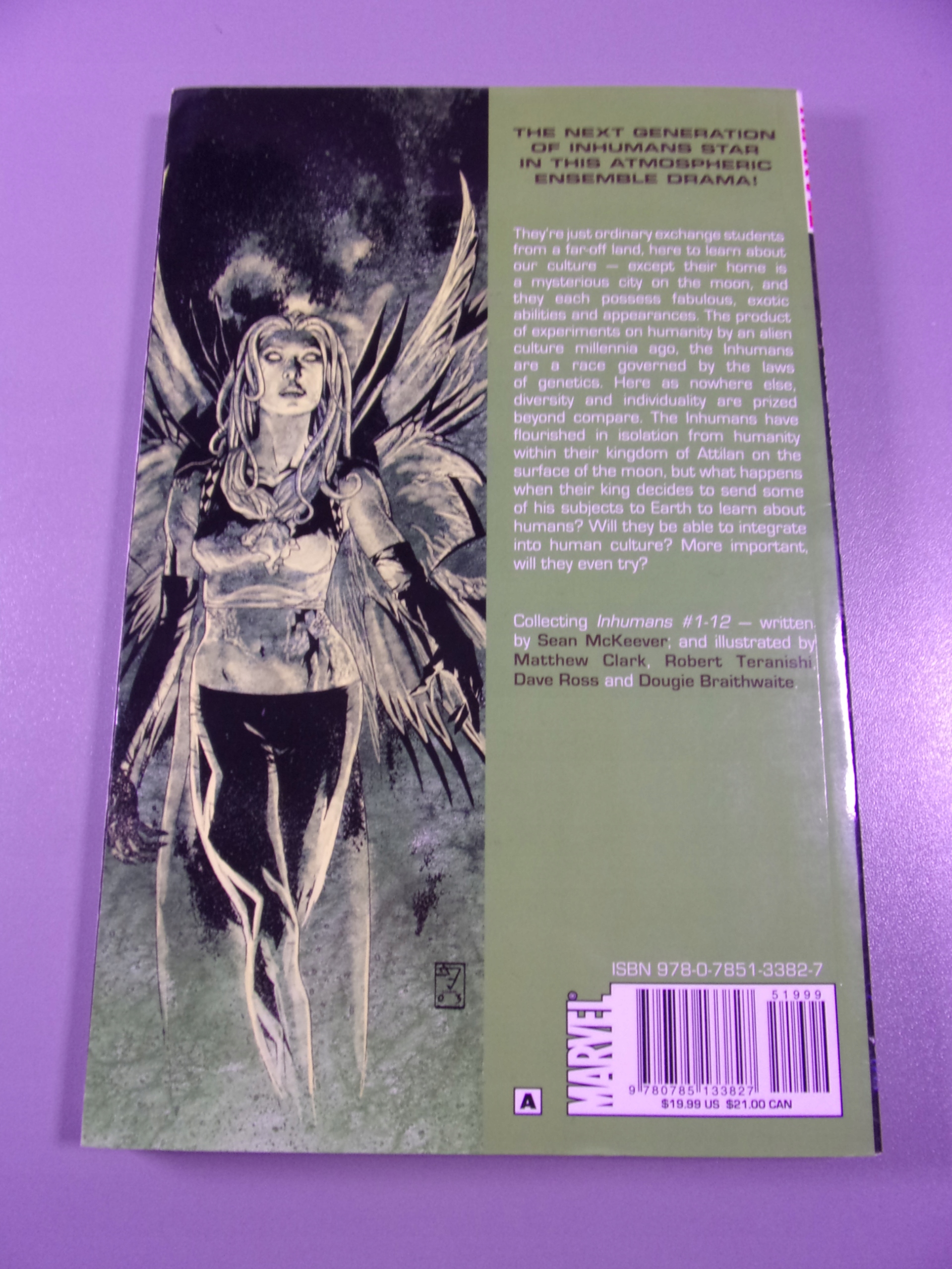 YOUNG INHUMANS 2008 r. wyd. anglojęzyczne