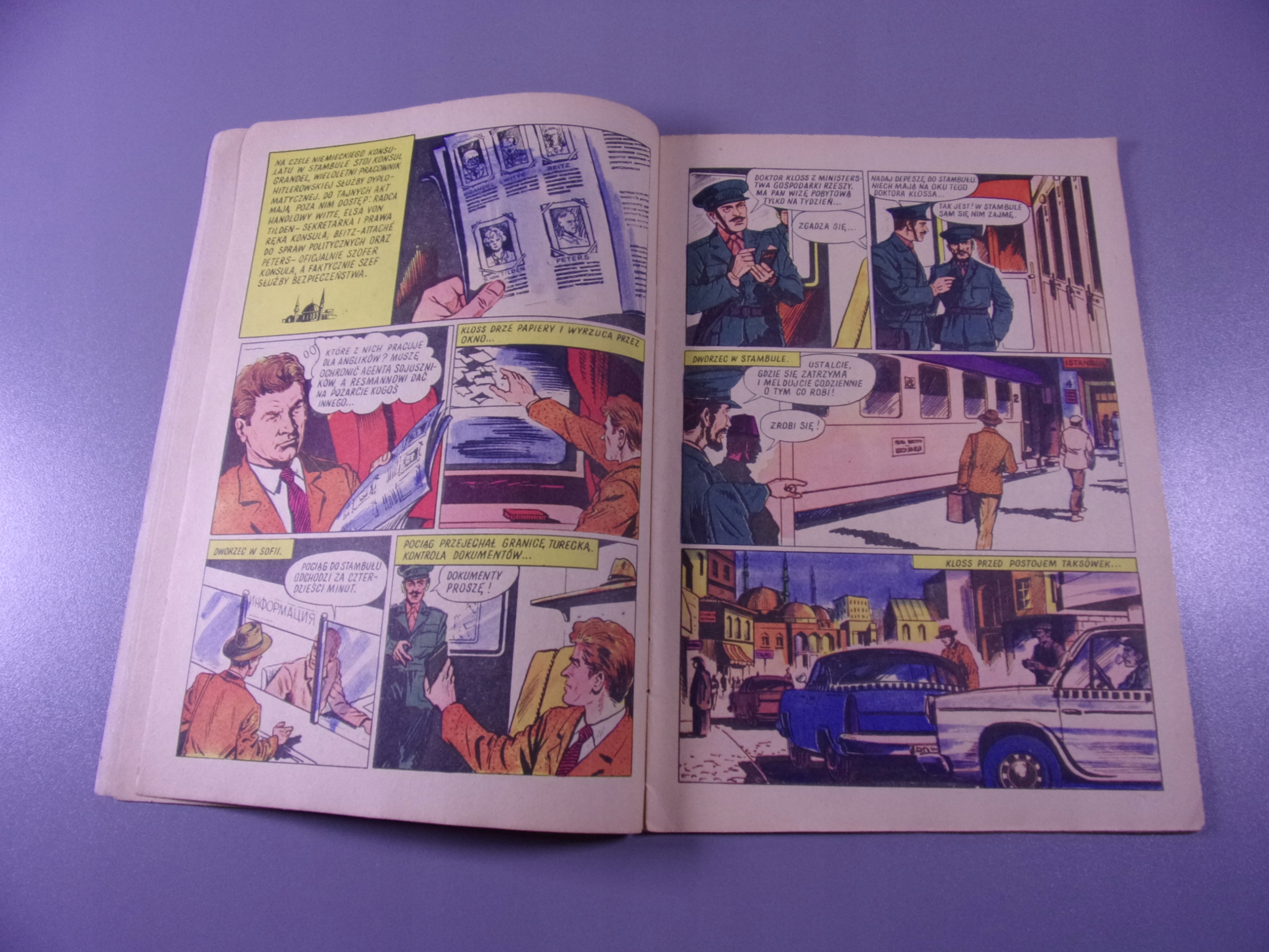 KAPITAN KLOSS CAFE ROSE wyd. I 1972 r.