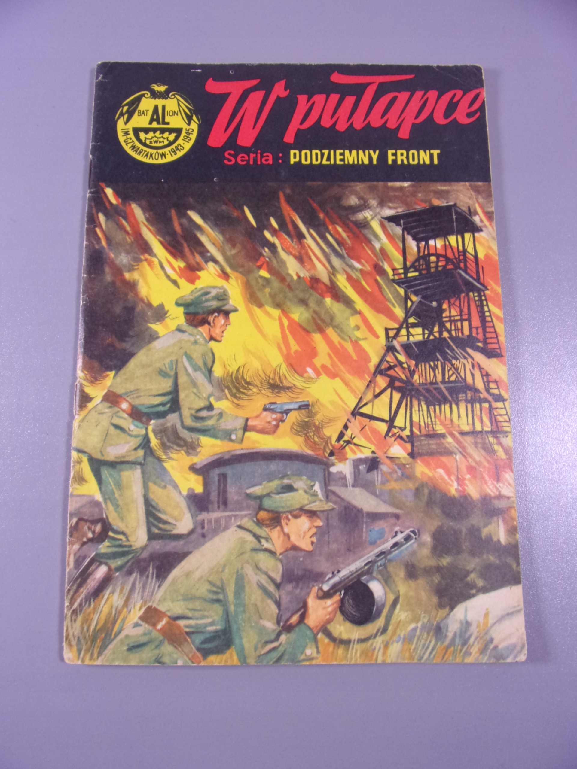 PODZIEMNY FRONT W PUŁAPCE wyd. I 1972 r.