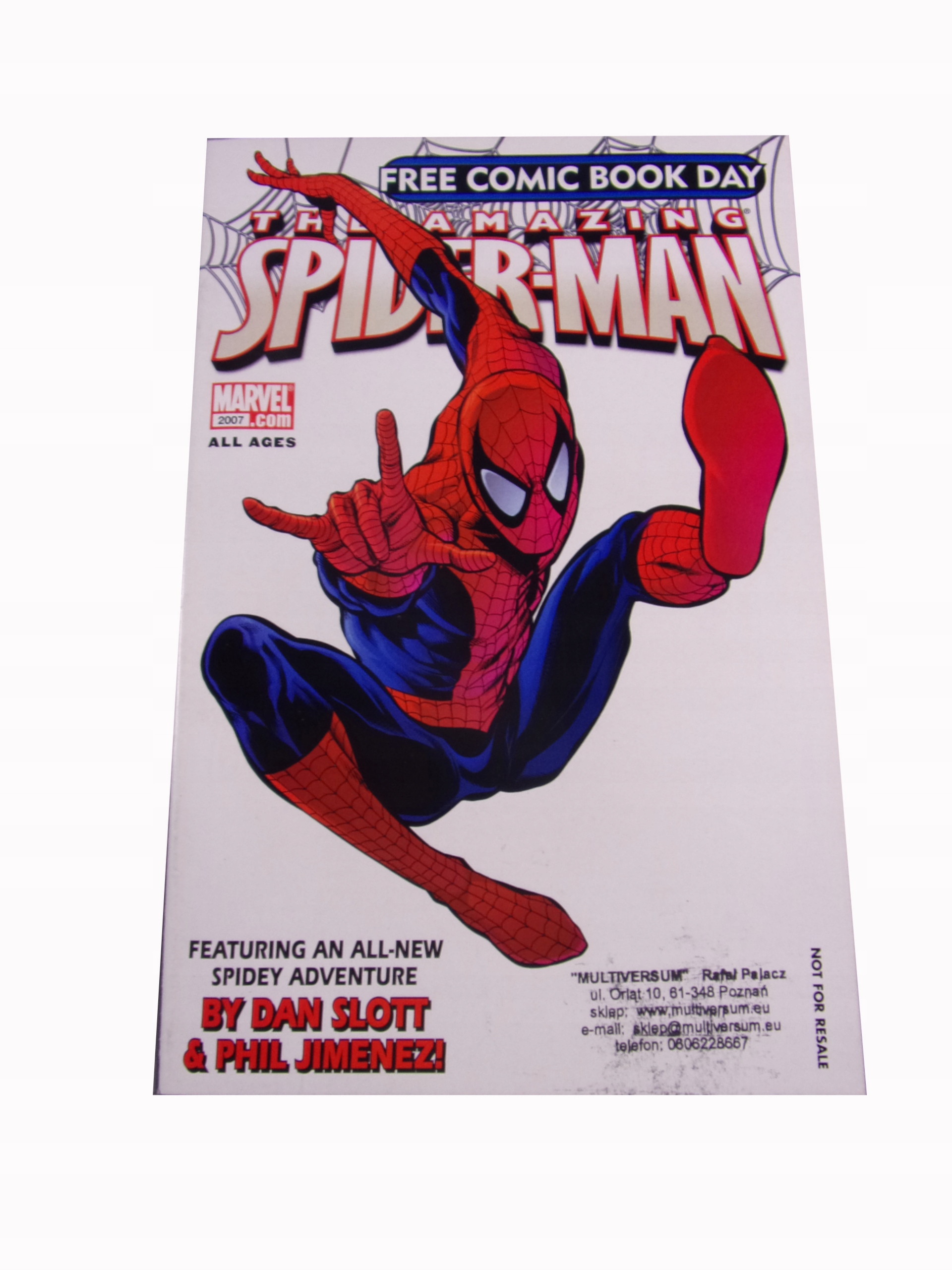 AMAZING SPIDR-MAN 2007 r. wyd. anglojęzyczne