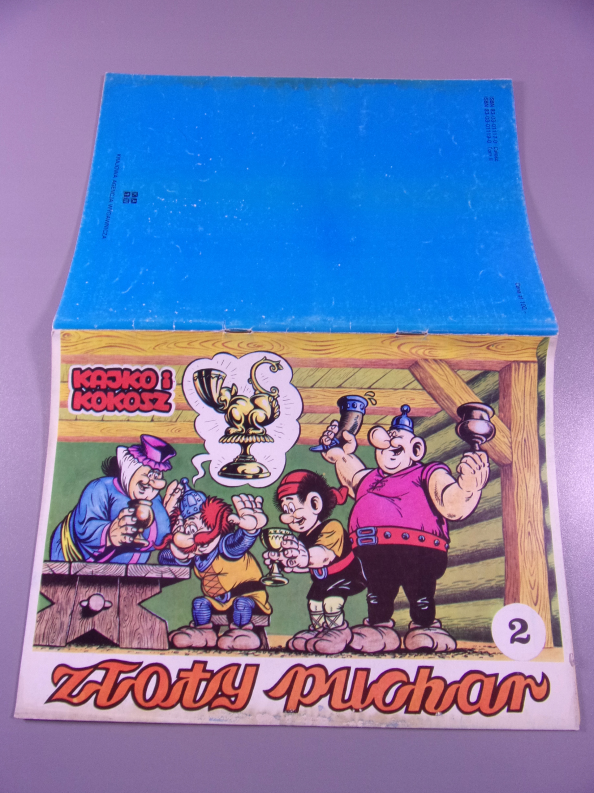 KAJKO i KOKOSZ ZŁOTY PUCHAR część 2 wyd. I 1985 r.