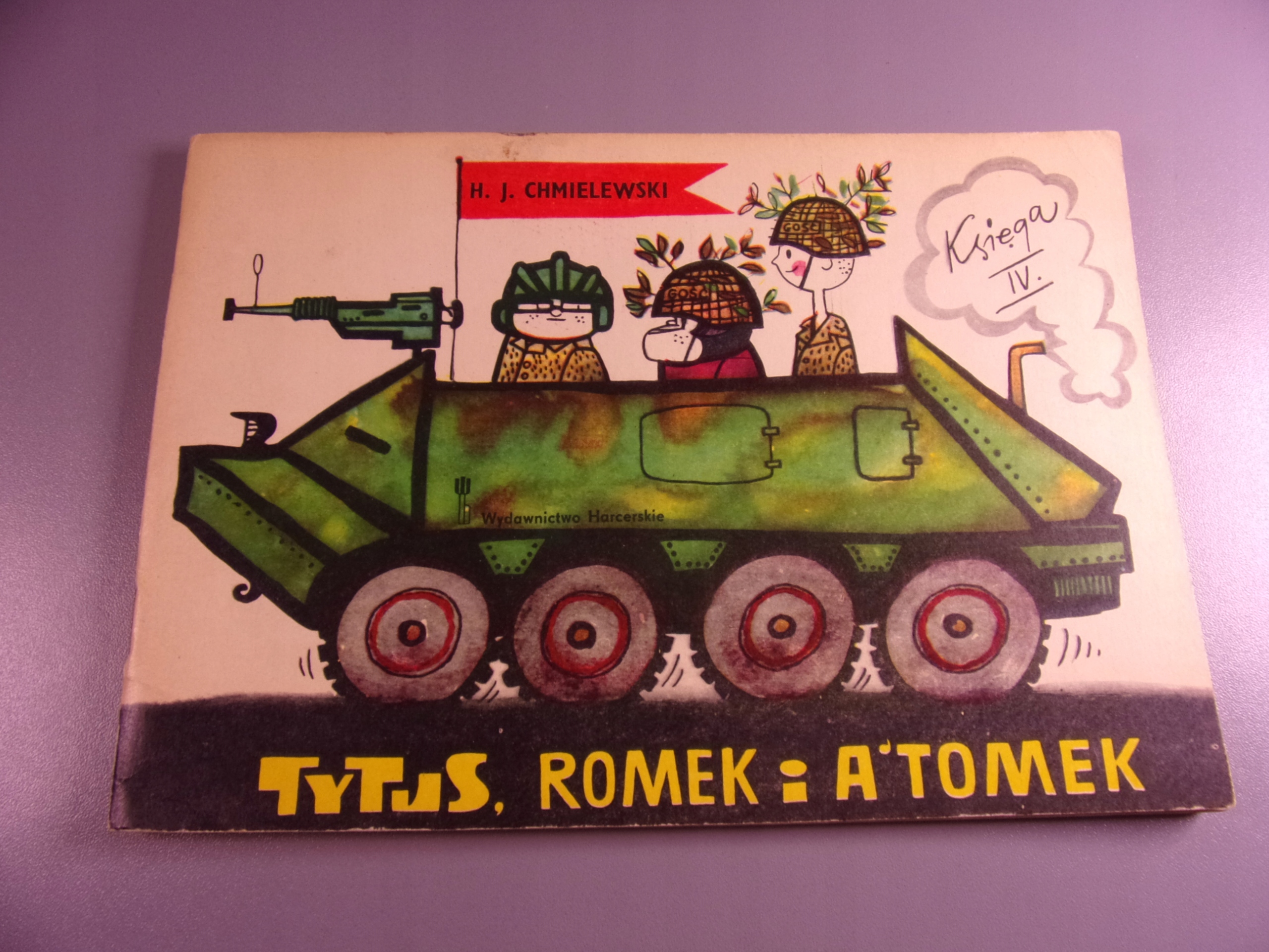 TYTUS, ROMEK i A'TOMEK księga IV wydanie I 1969 r.