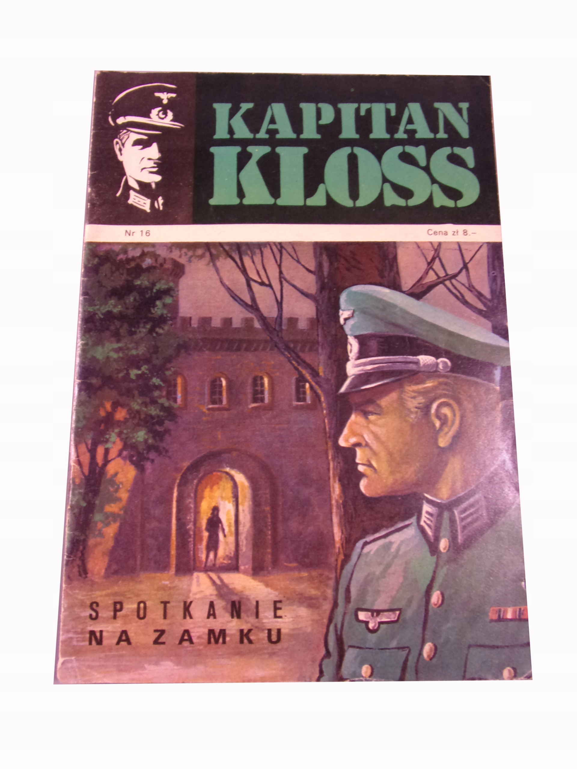 KAPITAN KLOSS 16. SPOTKANIE NA ZAMKU wydanie I 1973 r.