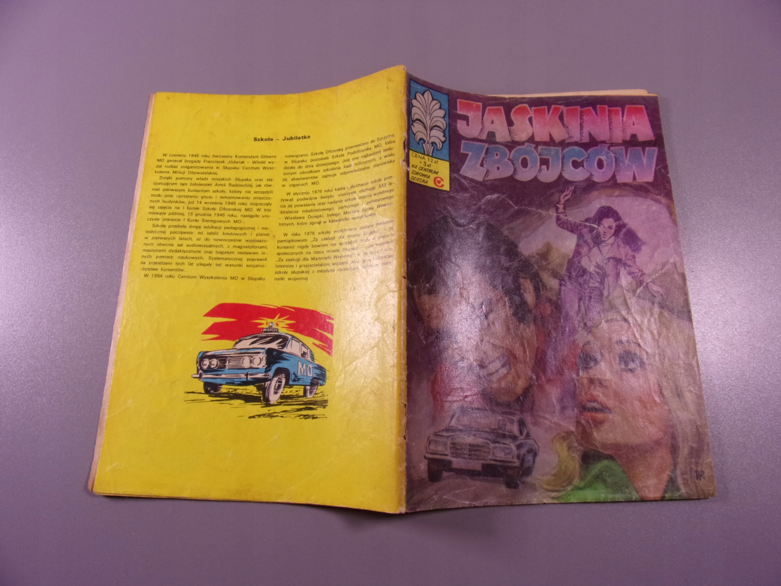 KAPITAN ŻBIK JASKINIA ZBÓJCÓW wyd. II 1981 r.