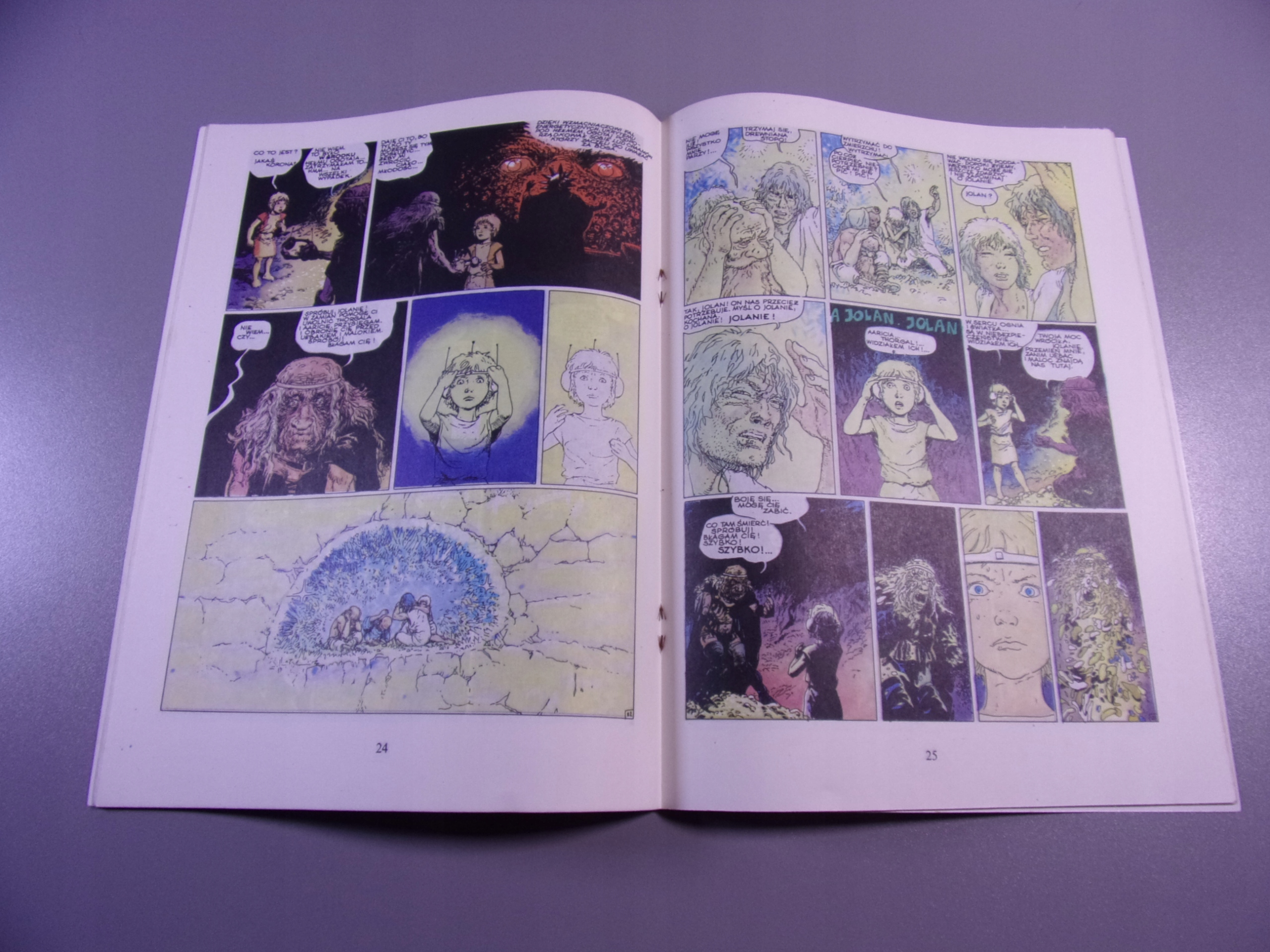 THORGAL MIĘDZY ZIEMIĄ A ŚWIATŁEM wyd. I 1990 r. ORBITA