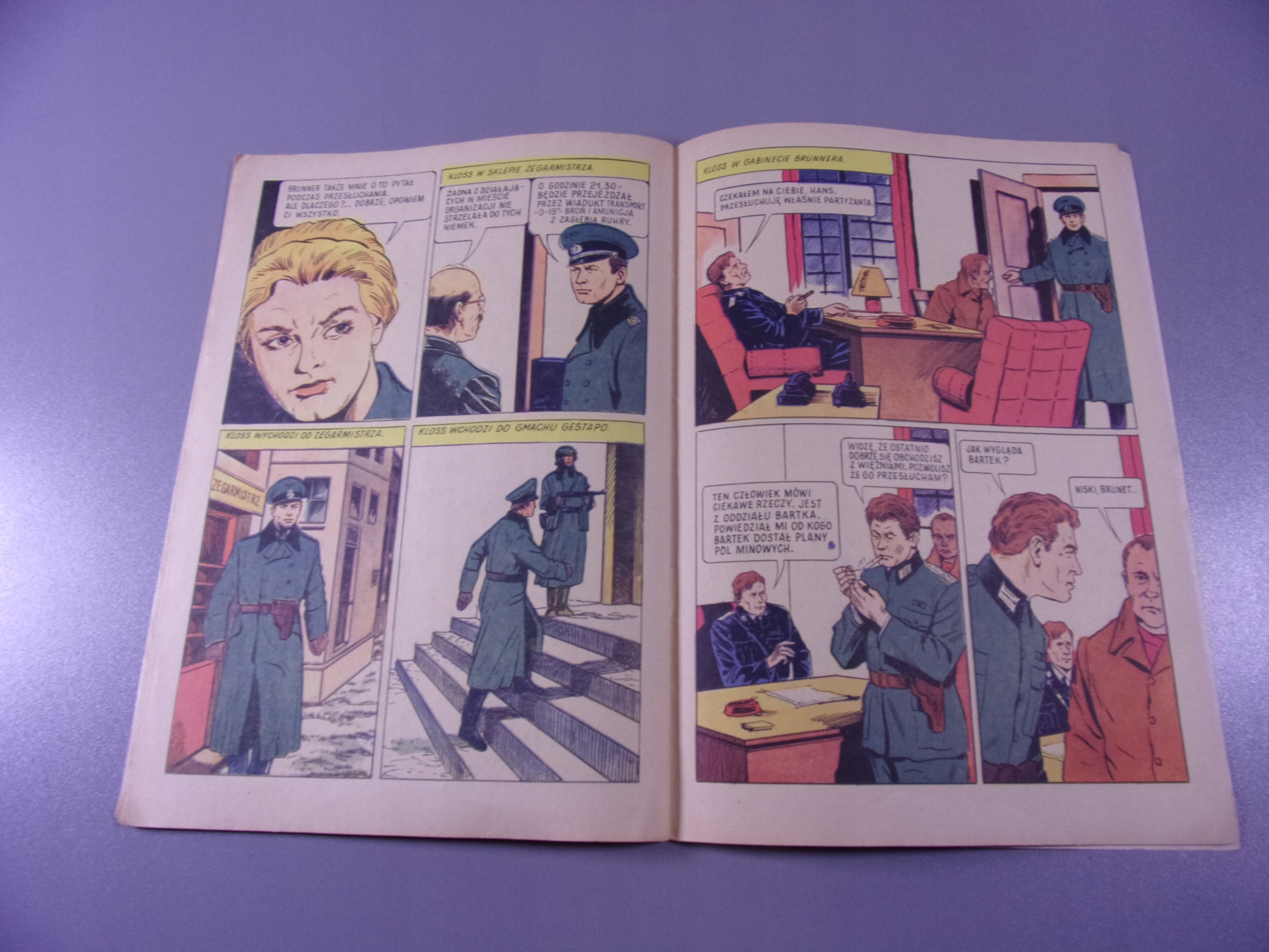 KAPITAN KLOSS KUZYNKA EDYTA wyd. I 1971 r.