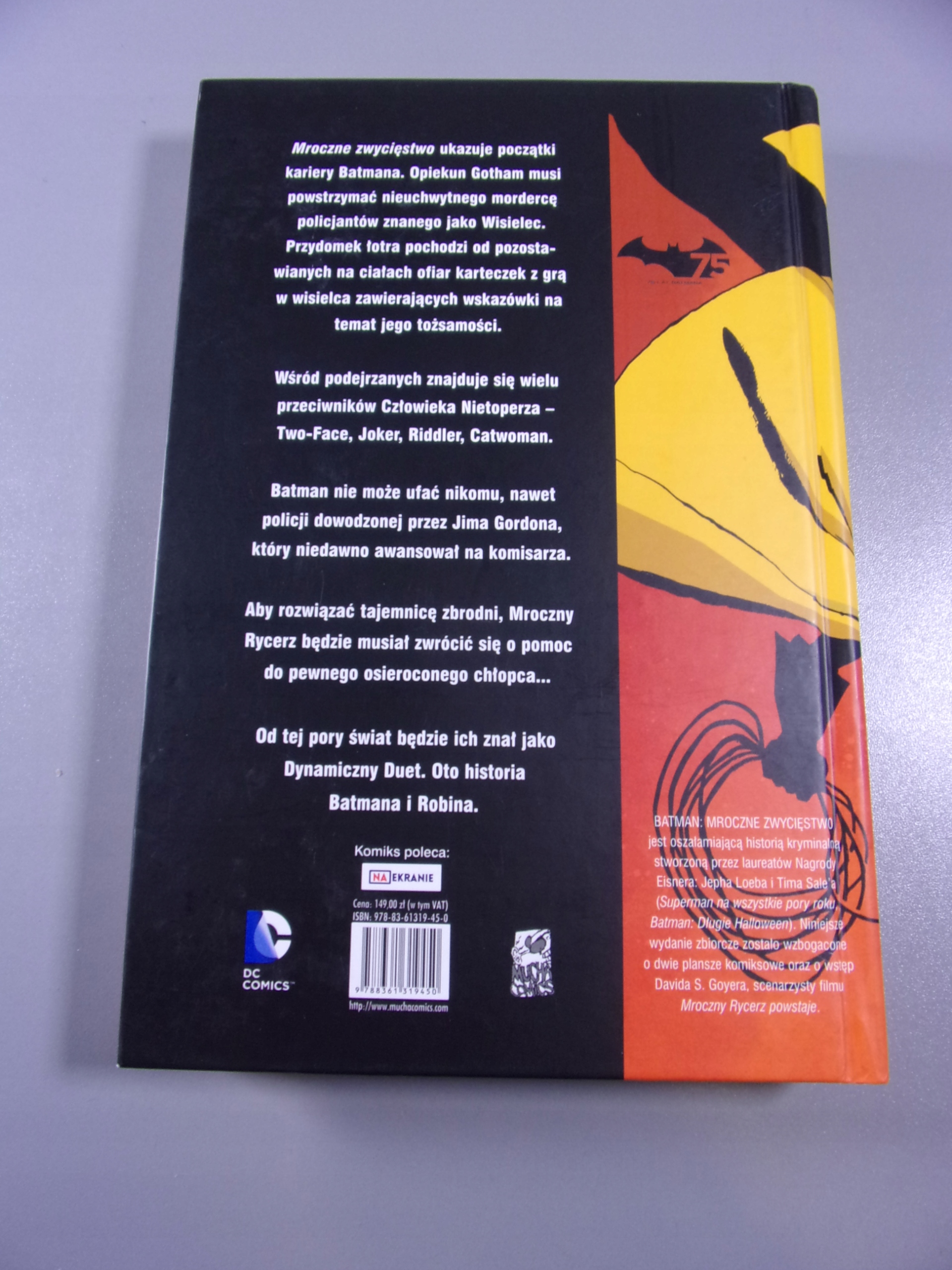 BATMAN MROCZNE ZWYCIĘSTWO wyd. I 2014 r.