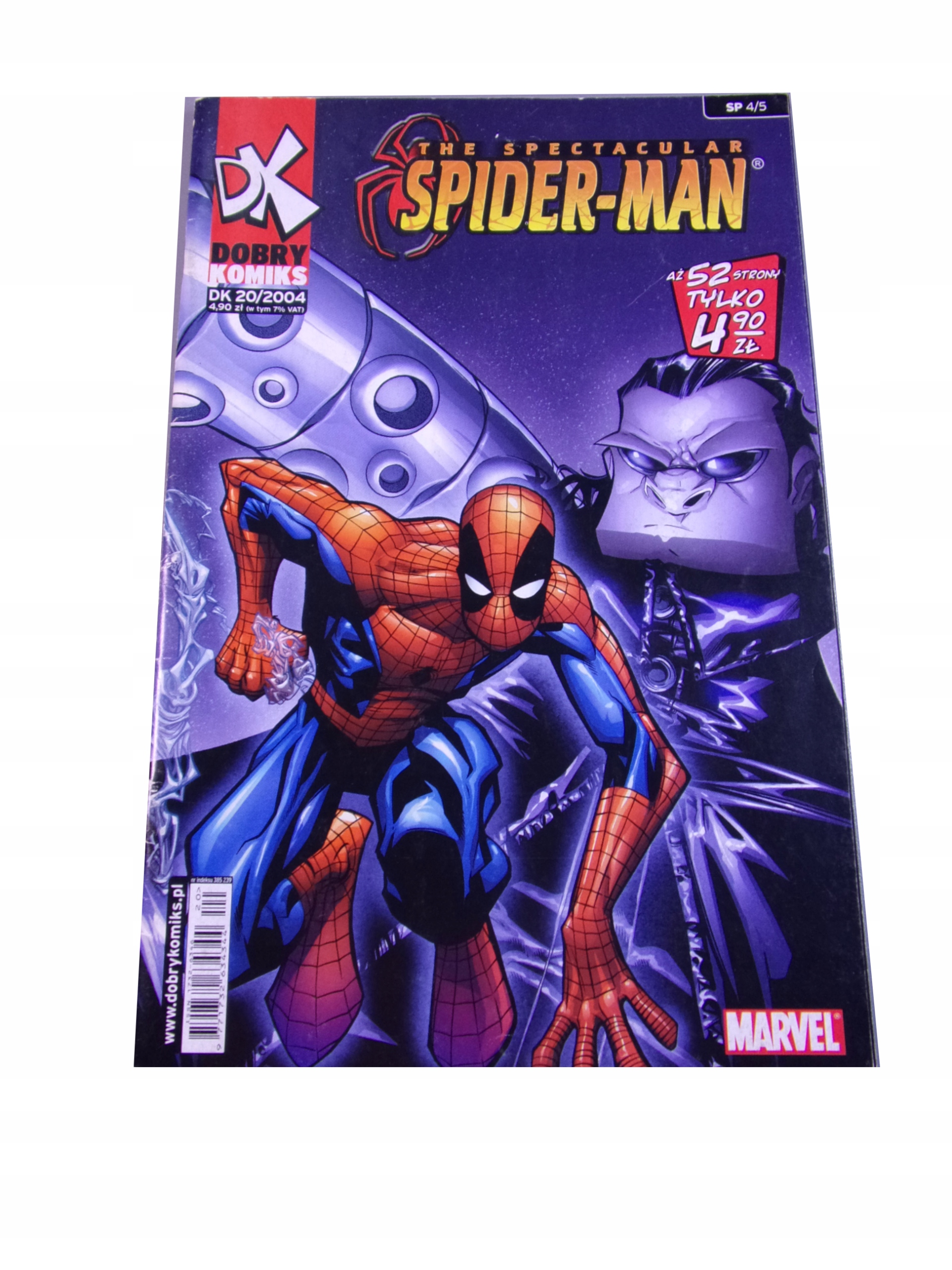 SPECTACULAR SPIDER-MAN 4/5 DK 20/2004