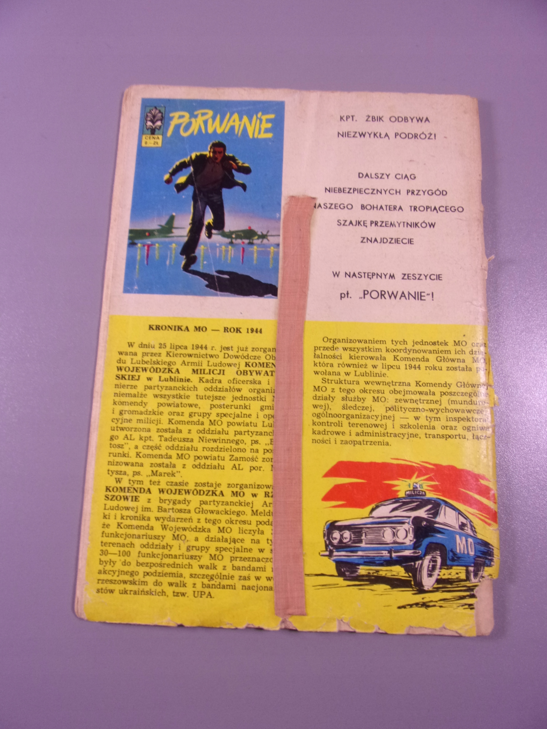 KAPITAN ŻBIK PODWÓJNY MAT wyd. I 1970 r.