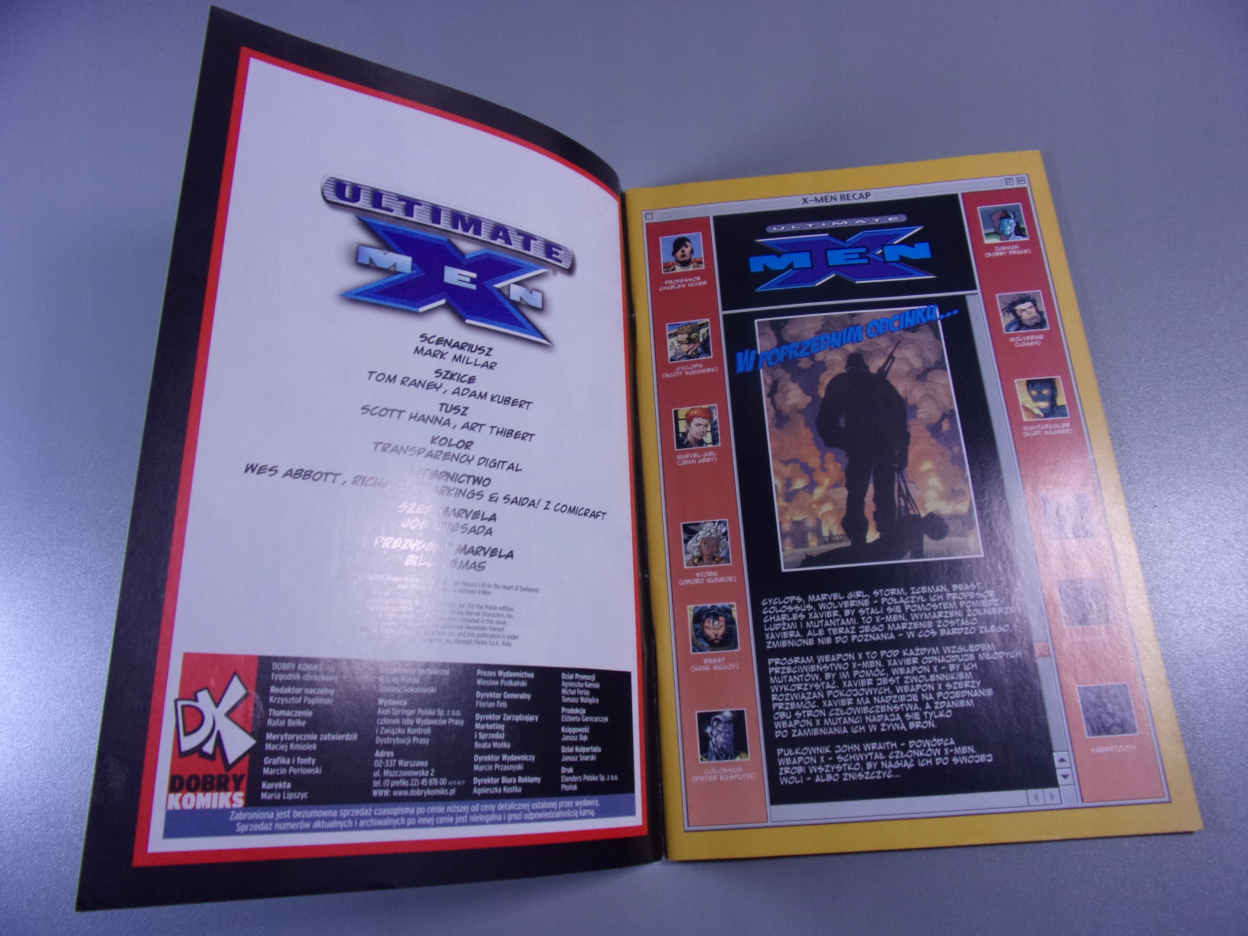 ULTIMATE X-MEN 5/6 - DK 23/2004