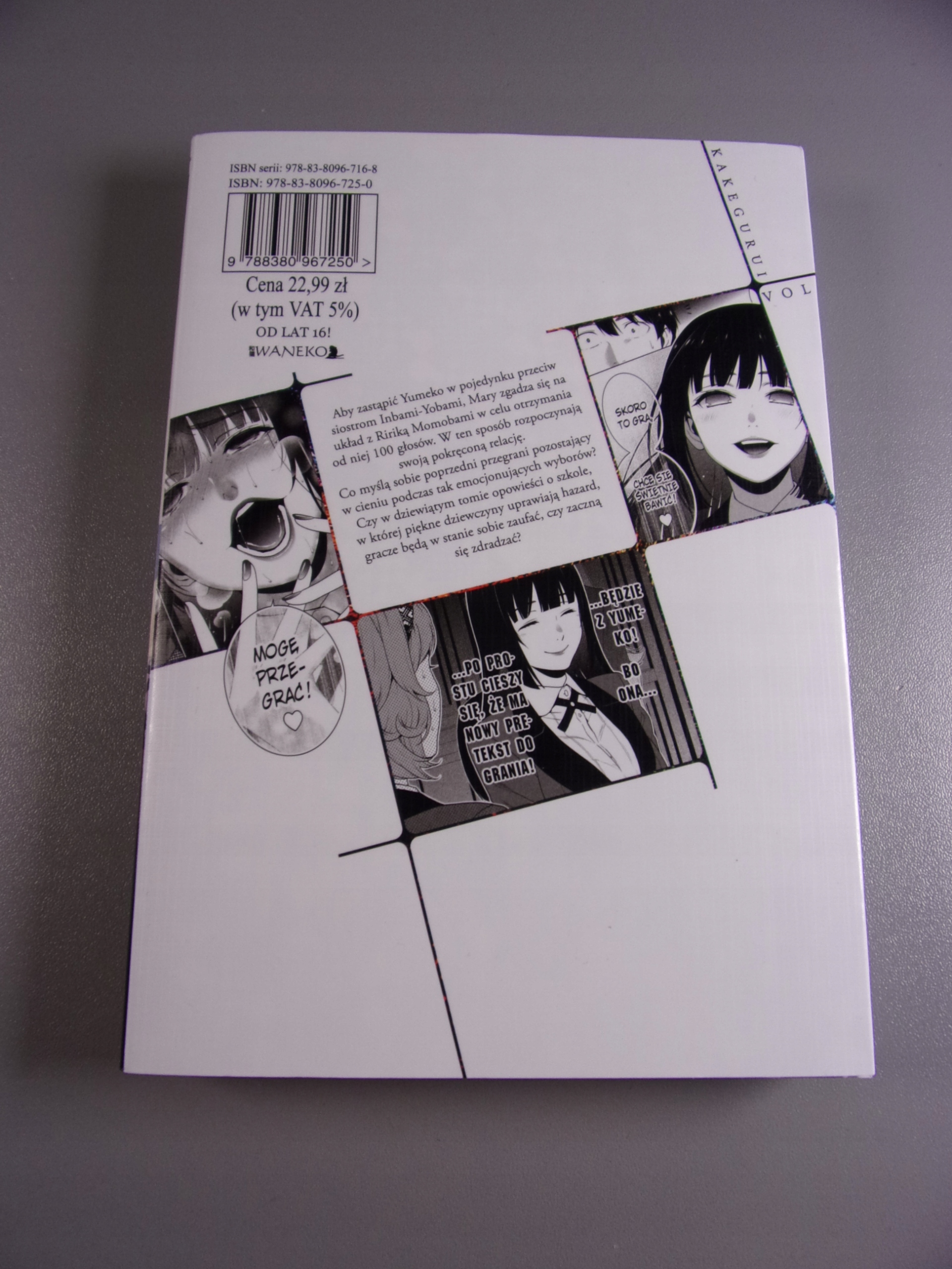 KAKEGURUI tom 9 2021 r.