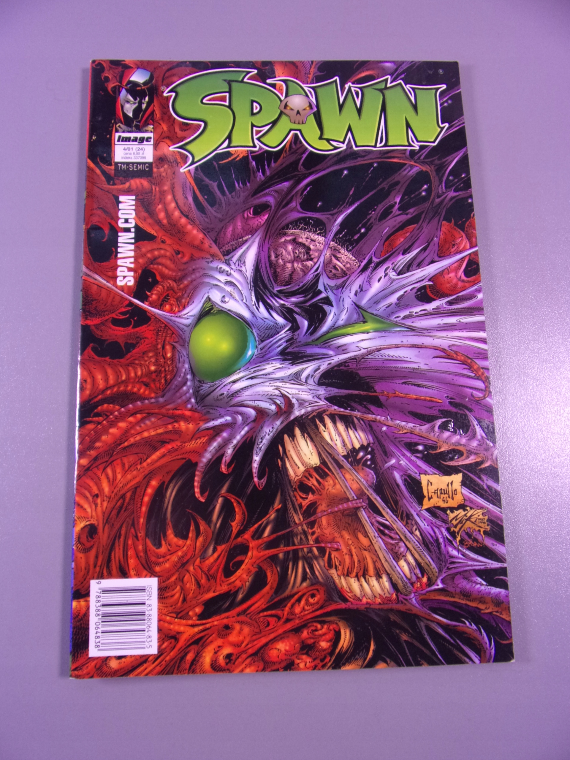 SPAWN #24 4/01 TM-Semic