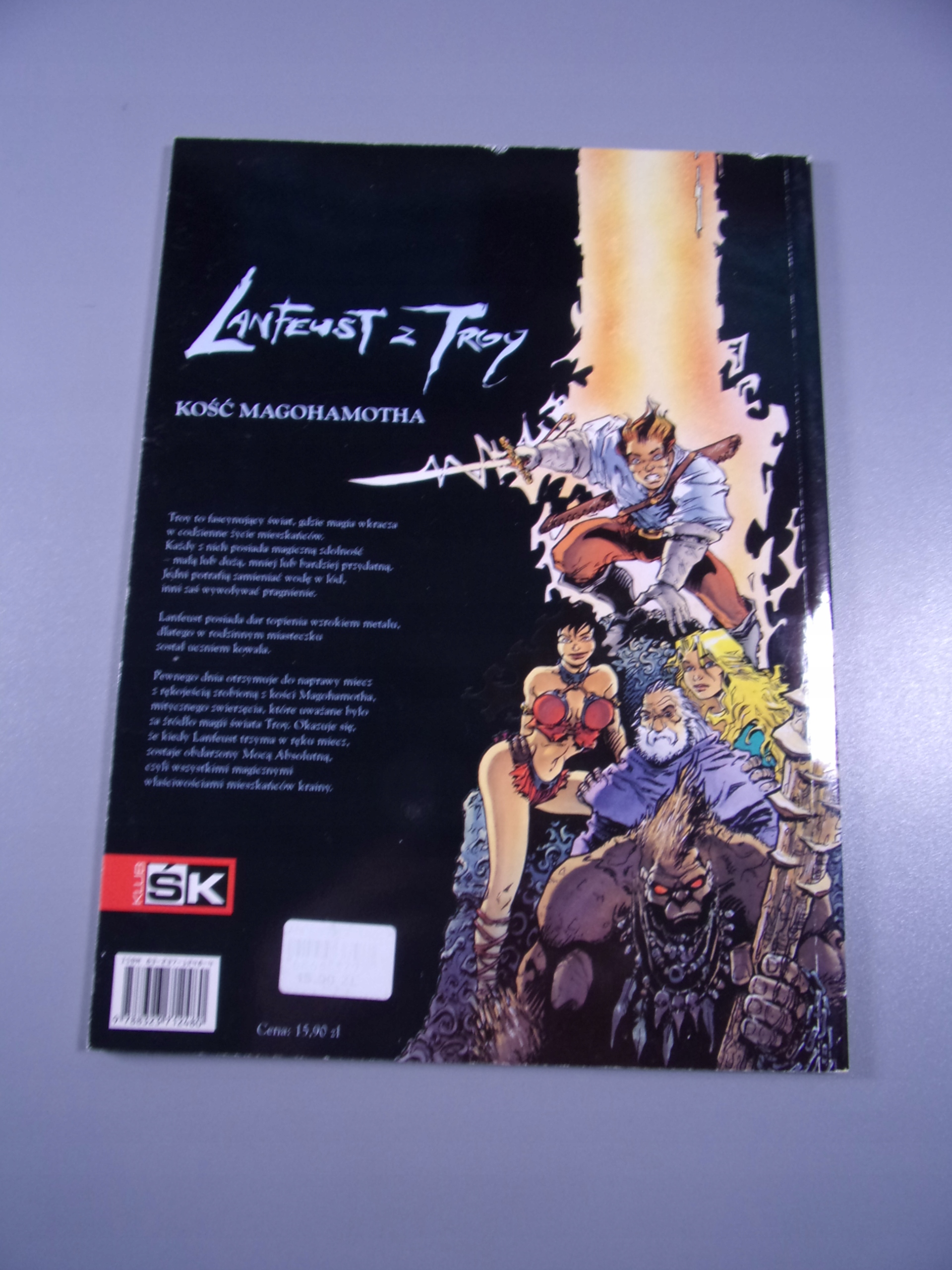 LANFEUST Z TROY KOŚĆ MAGOHAMOTHA 2001 r.