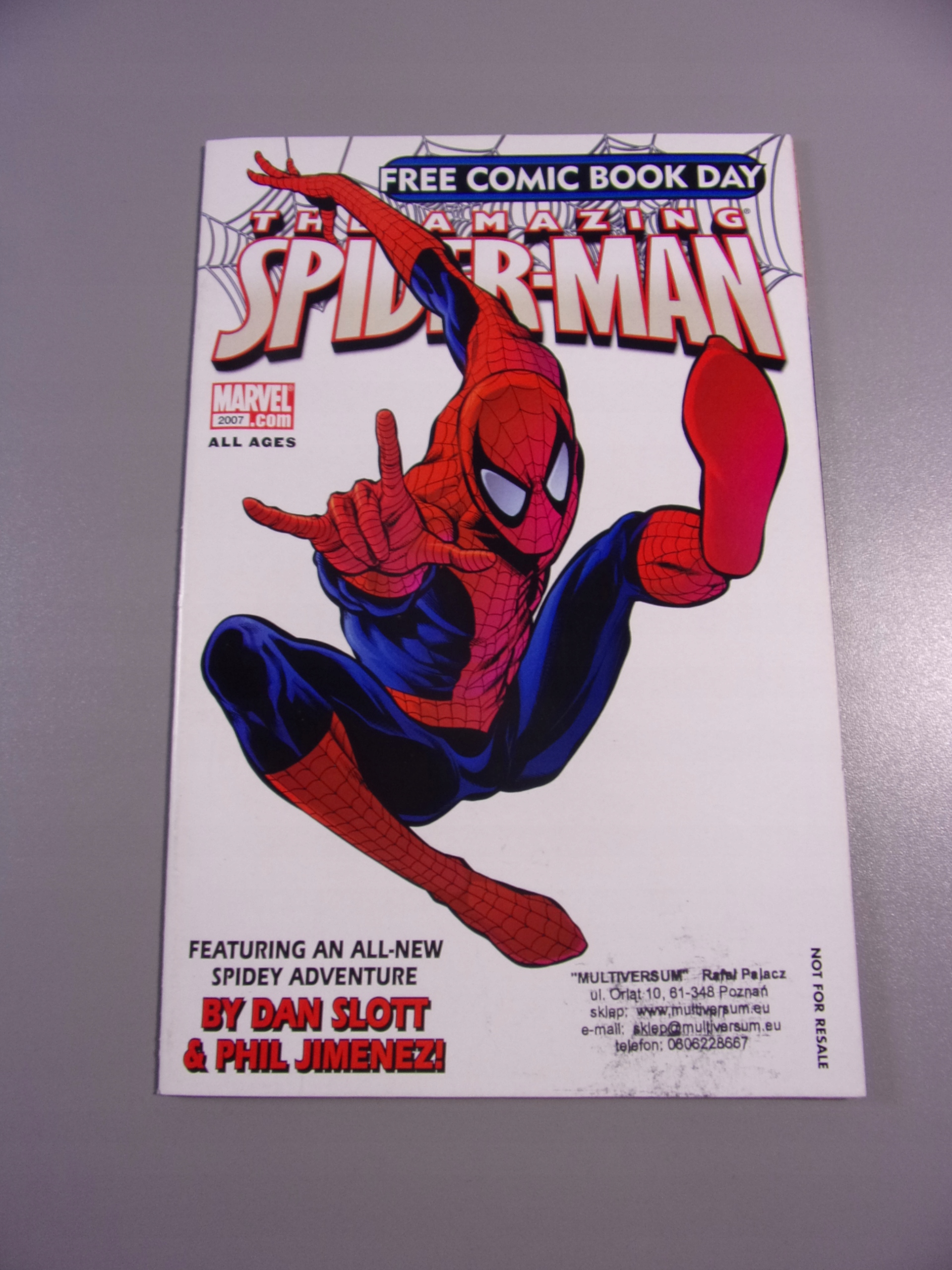 AMAZING SPIDR-MAN 2007 r. wyd. anglojęzyczne