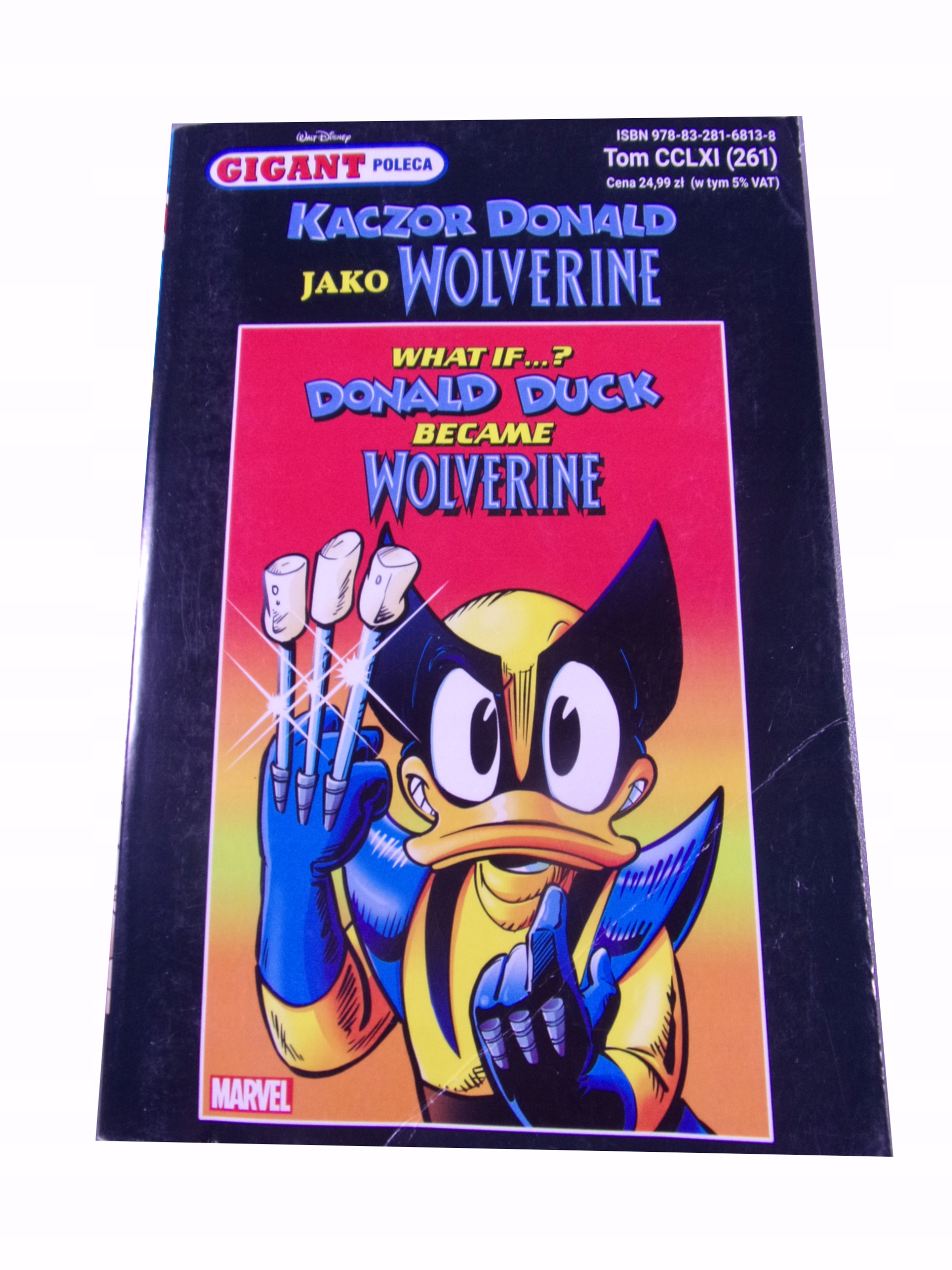 GIGANT POLECA 261. KACZOR DONALD JAKO WOLVERINE