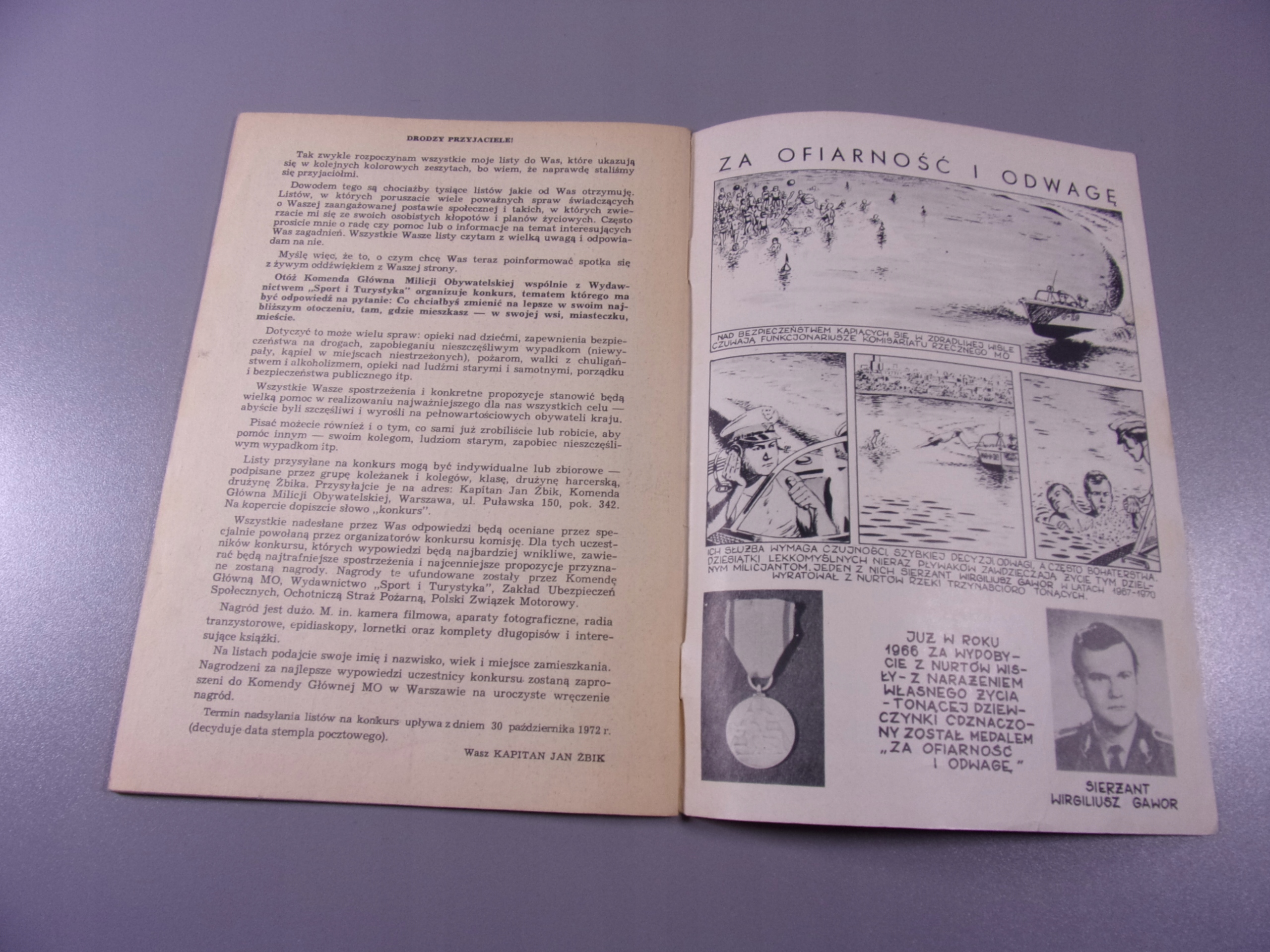 KAPITAN ŻBIK POGOŃ ZA LWEM wydanie I 1972 r.