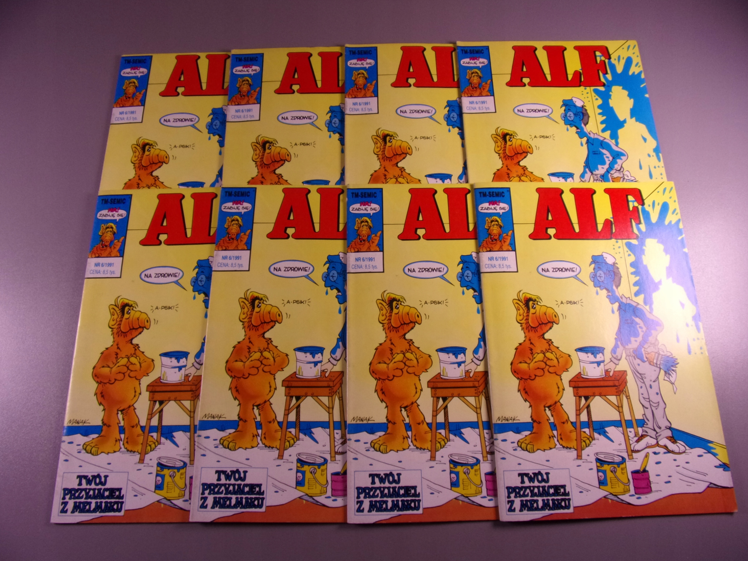 ALF 6/1991 - nowy Tm-Semic! czytaj opis.