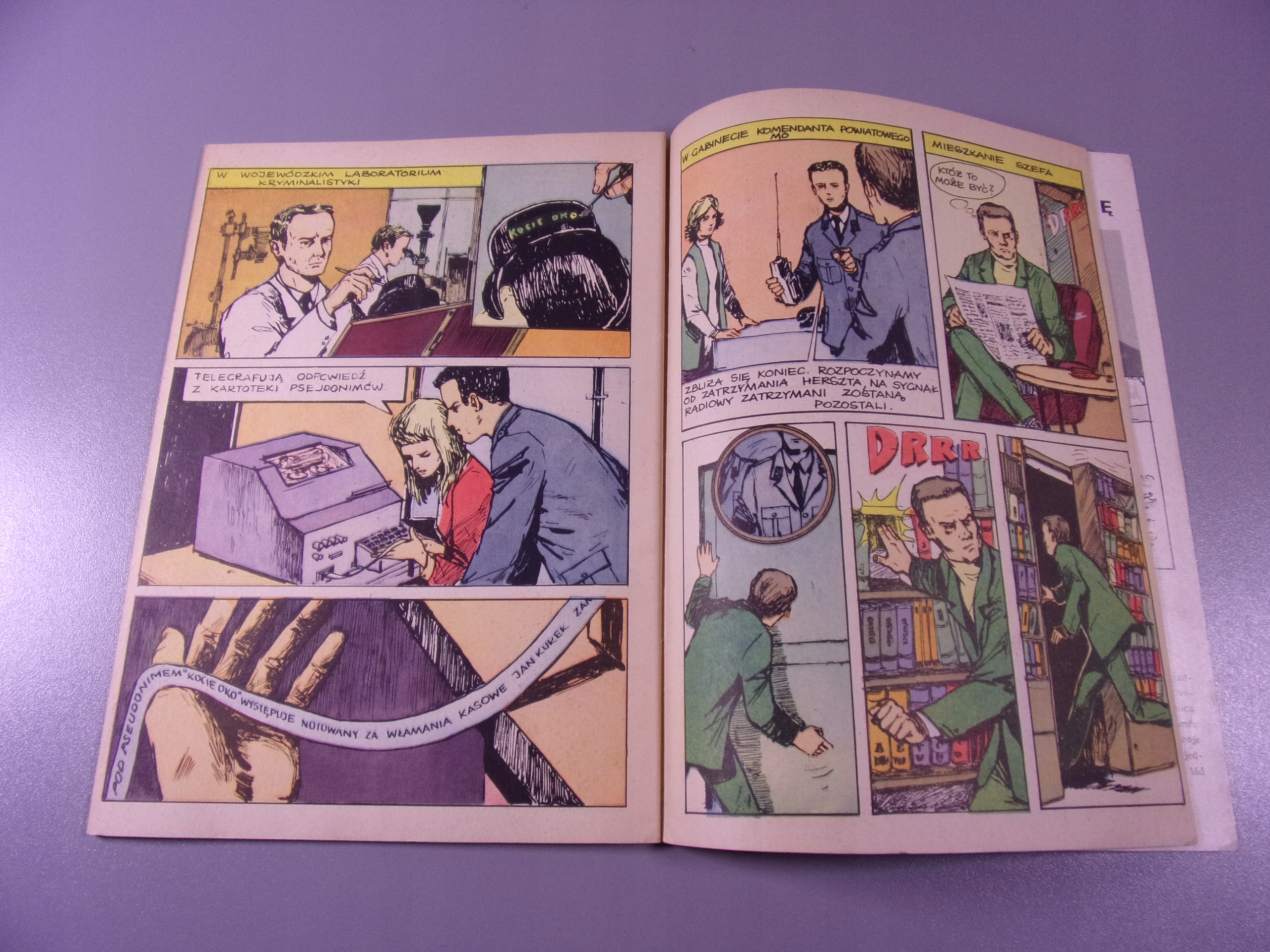 KAPITAN ŻBIK KOCIE OKO wydanie I 1971 r.