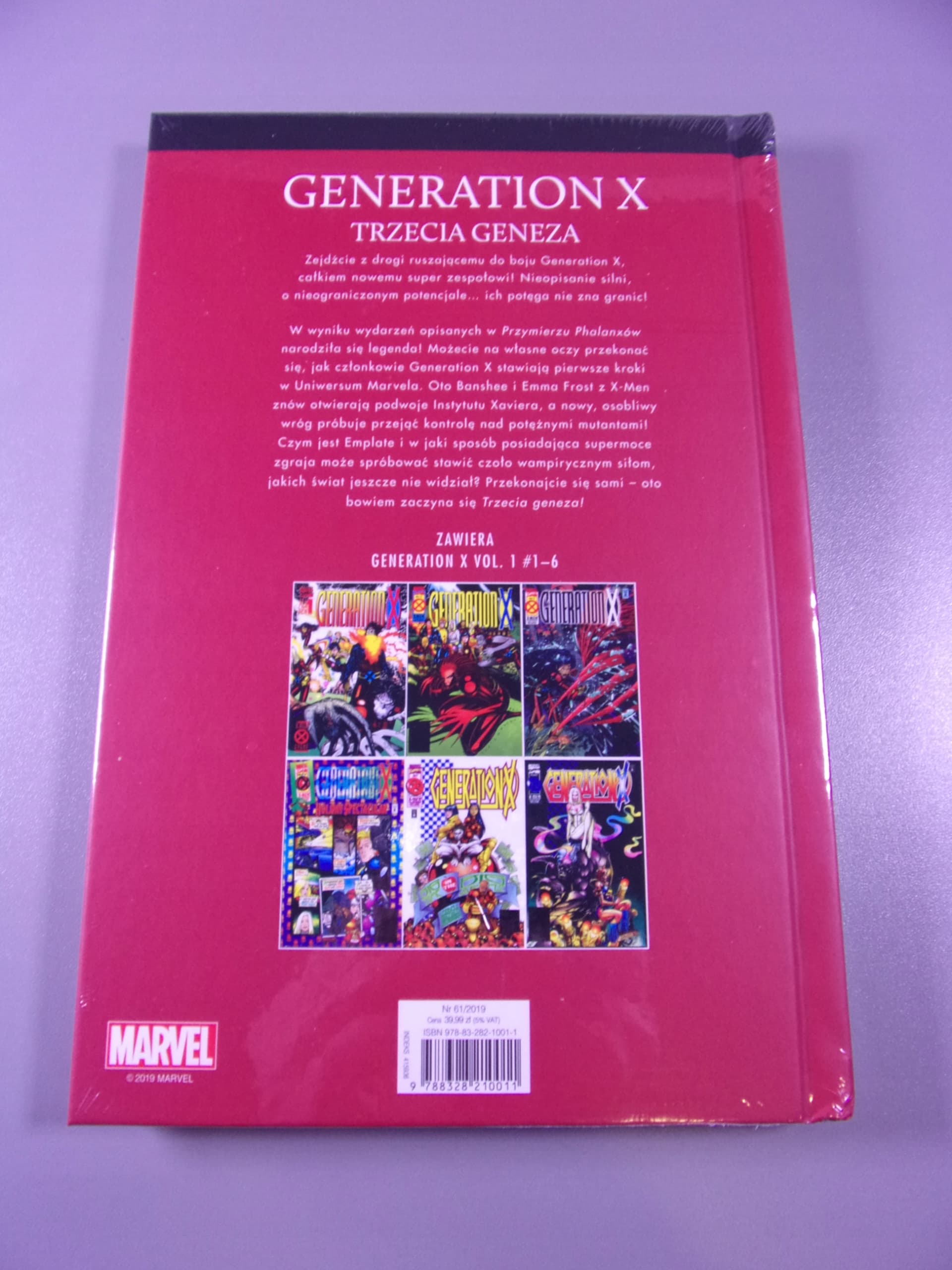 SUPERBOHATEROWIE MARVELA 61. GENERATION X