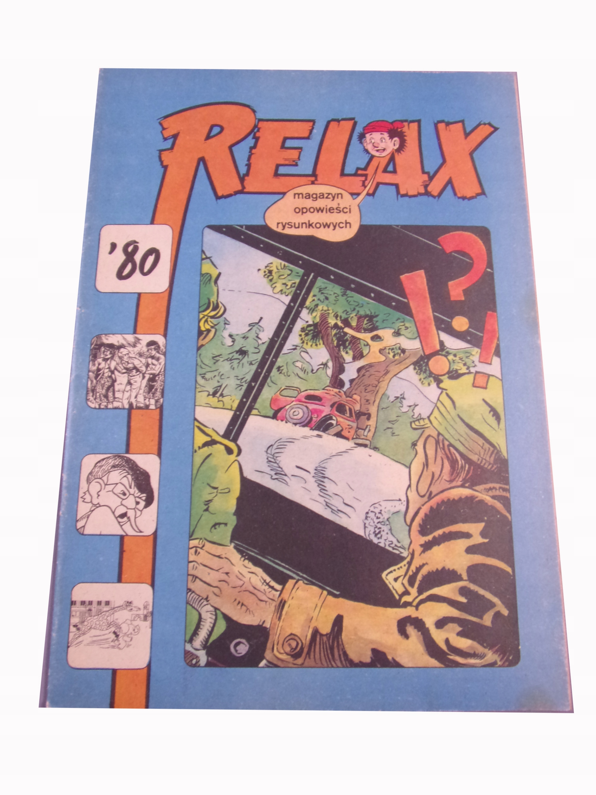 RELAX MAGAZYN OPOWIEŚCI RYSUNKOWYCH zeszyt 28 1980 r.