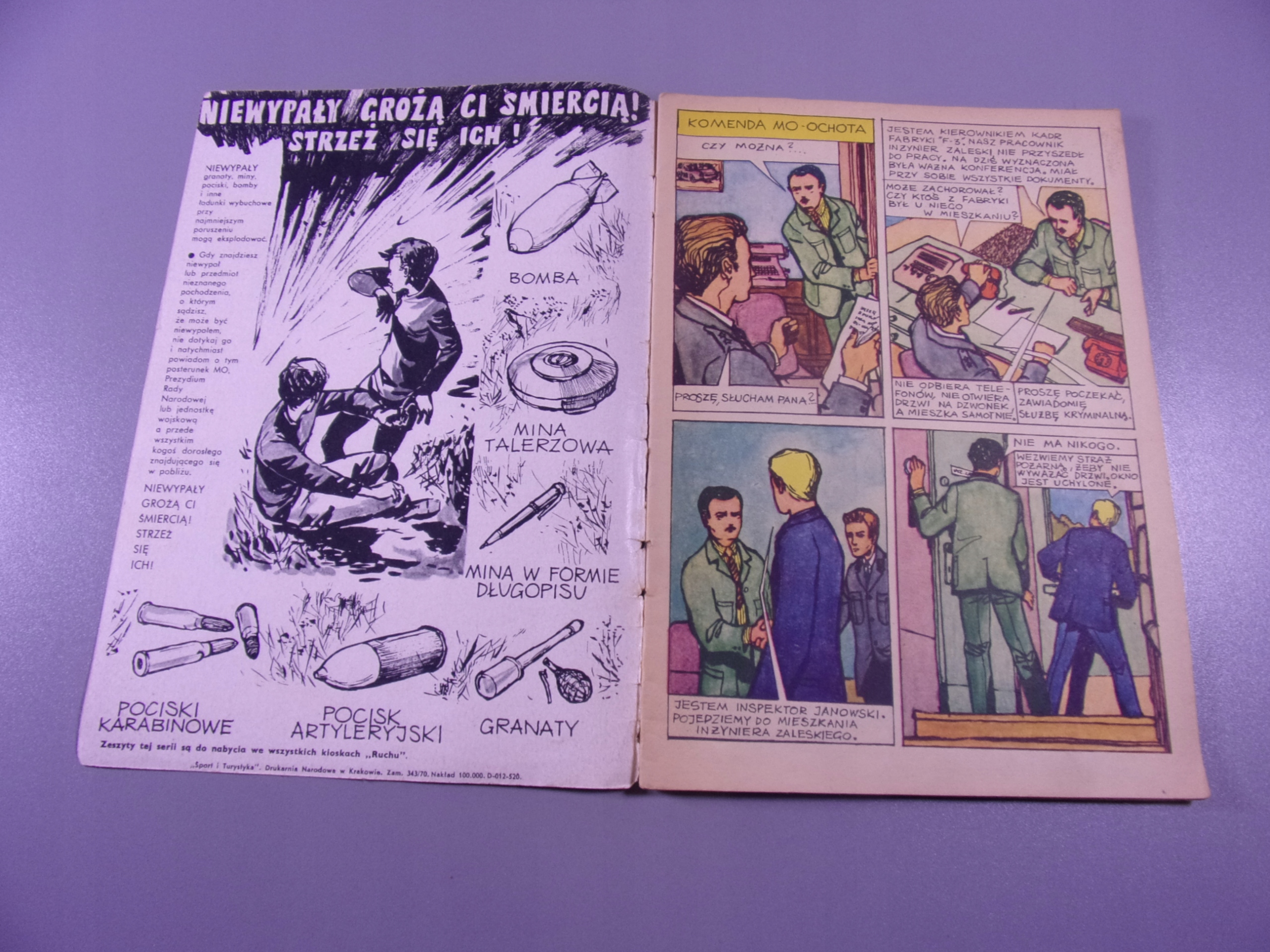 KAPITAN ŻBIK KRYSZTAŁOWE OKRUCHY wydanie I 1970 r.