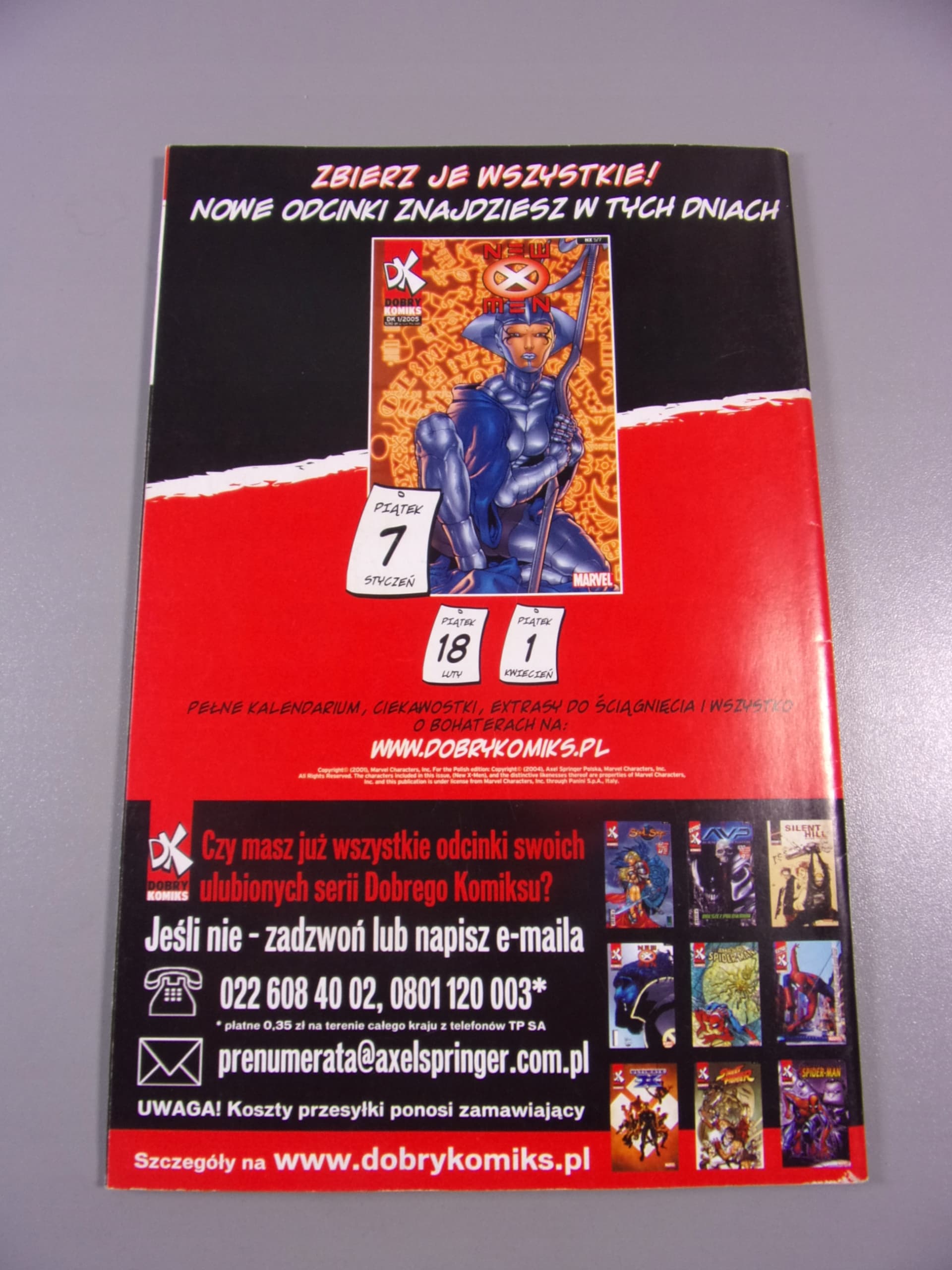 NEW X-MEN 4/7 - DK 27/2004