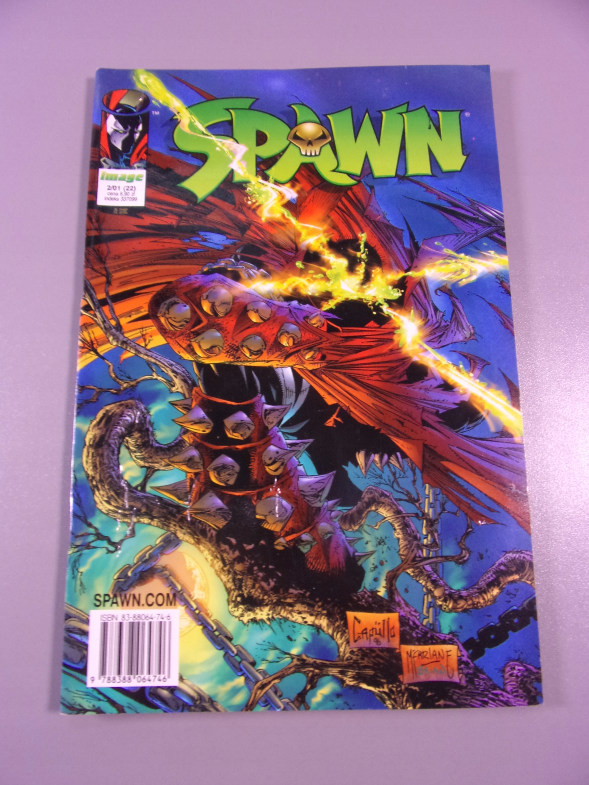 SPAWN #22 2/01 TM-Semic