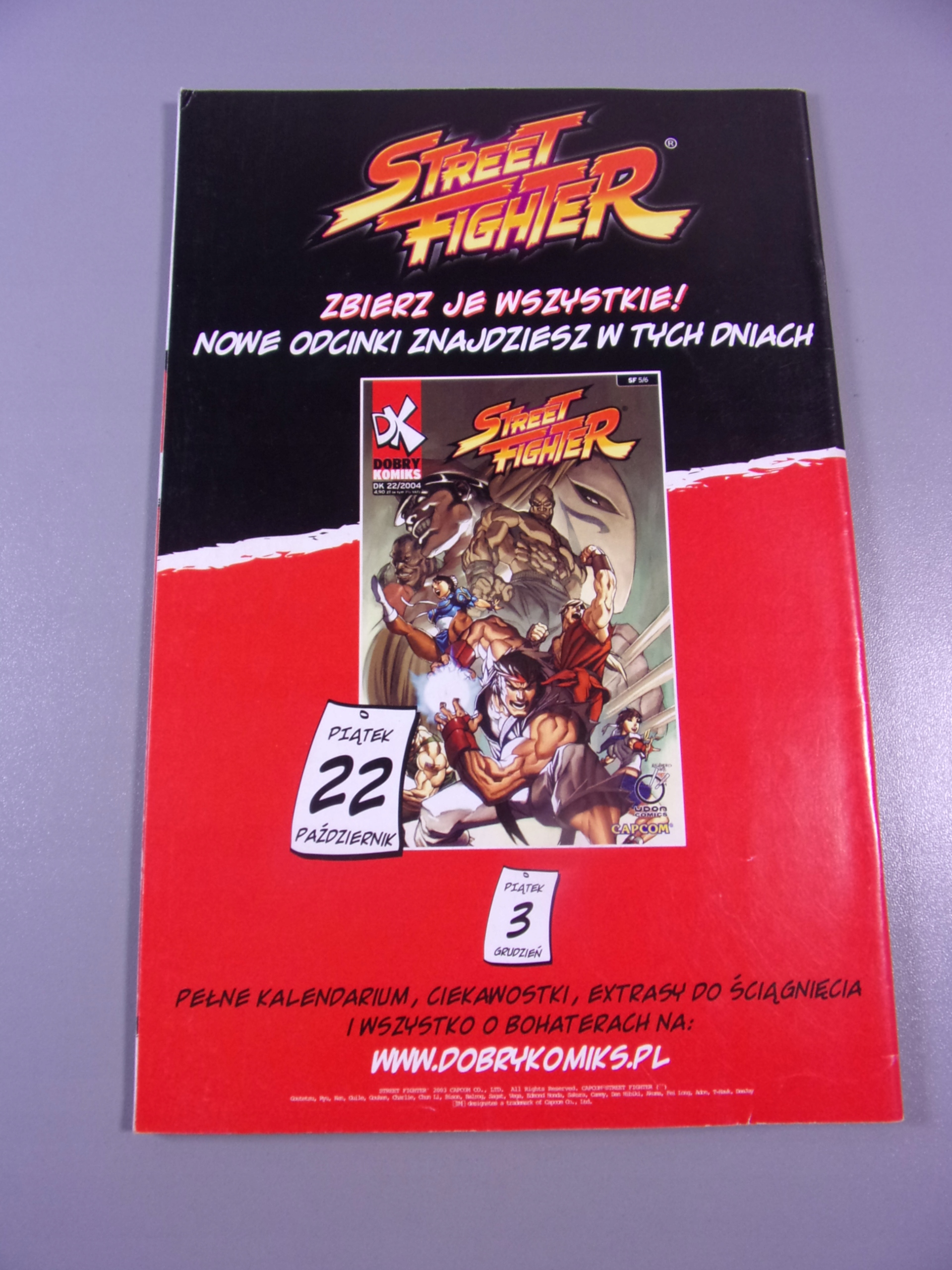 STREET FIGHTER 4/6 - DK 16/2004